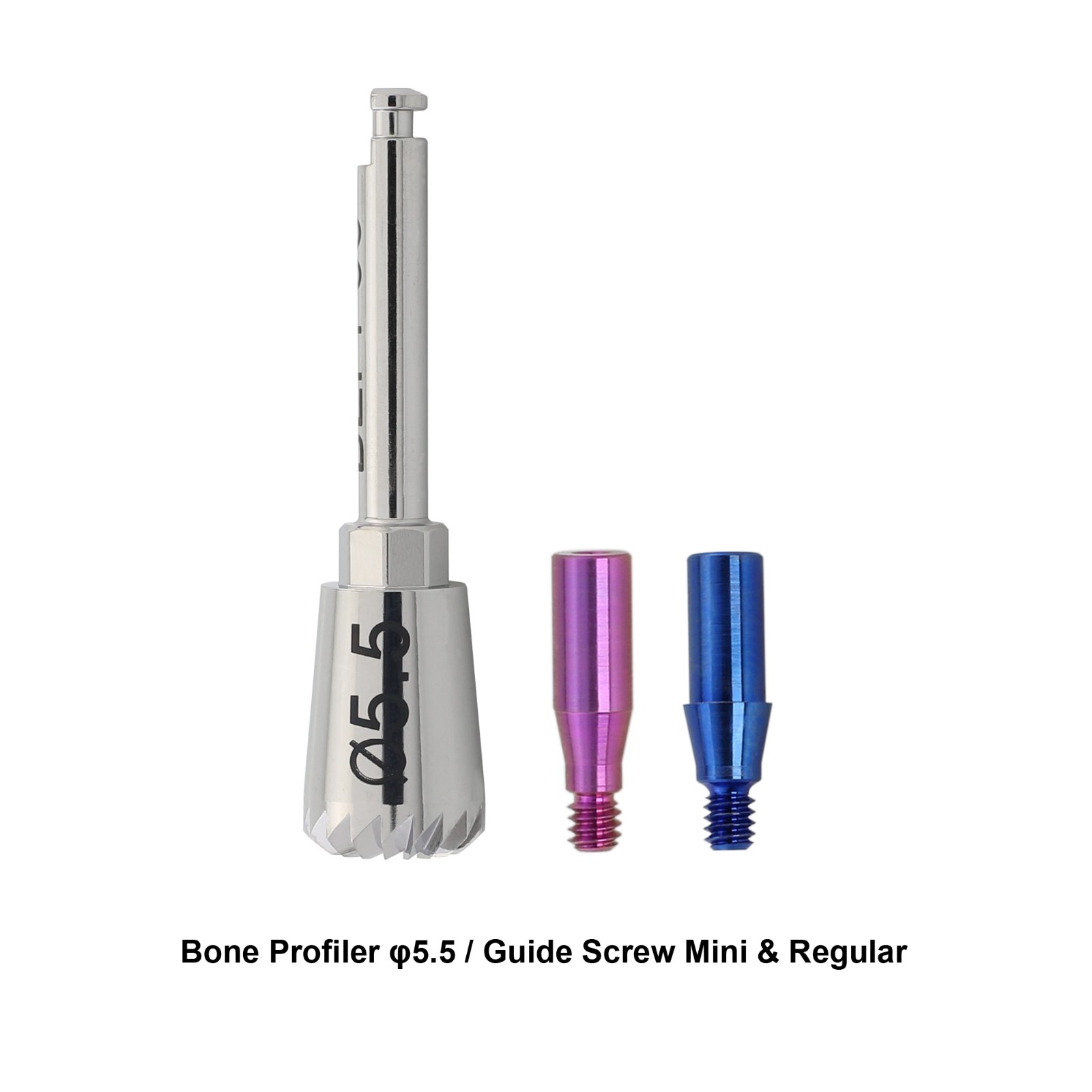 Implant Bone Profilers Guide Screws HIOSSEN OSSTEM Abutment 4.0 4.5 5.0 5.5 6.0