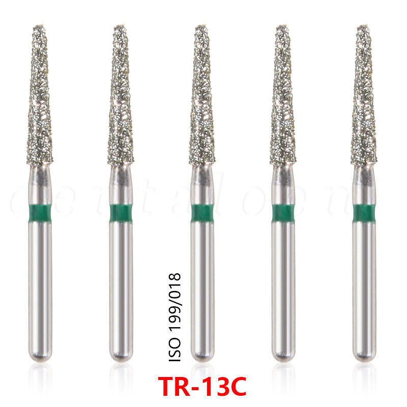 100x Brocas de fresa de diamante para dentista dental Taladro FG 1,6 mm 20 OEM