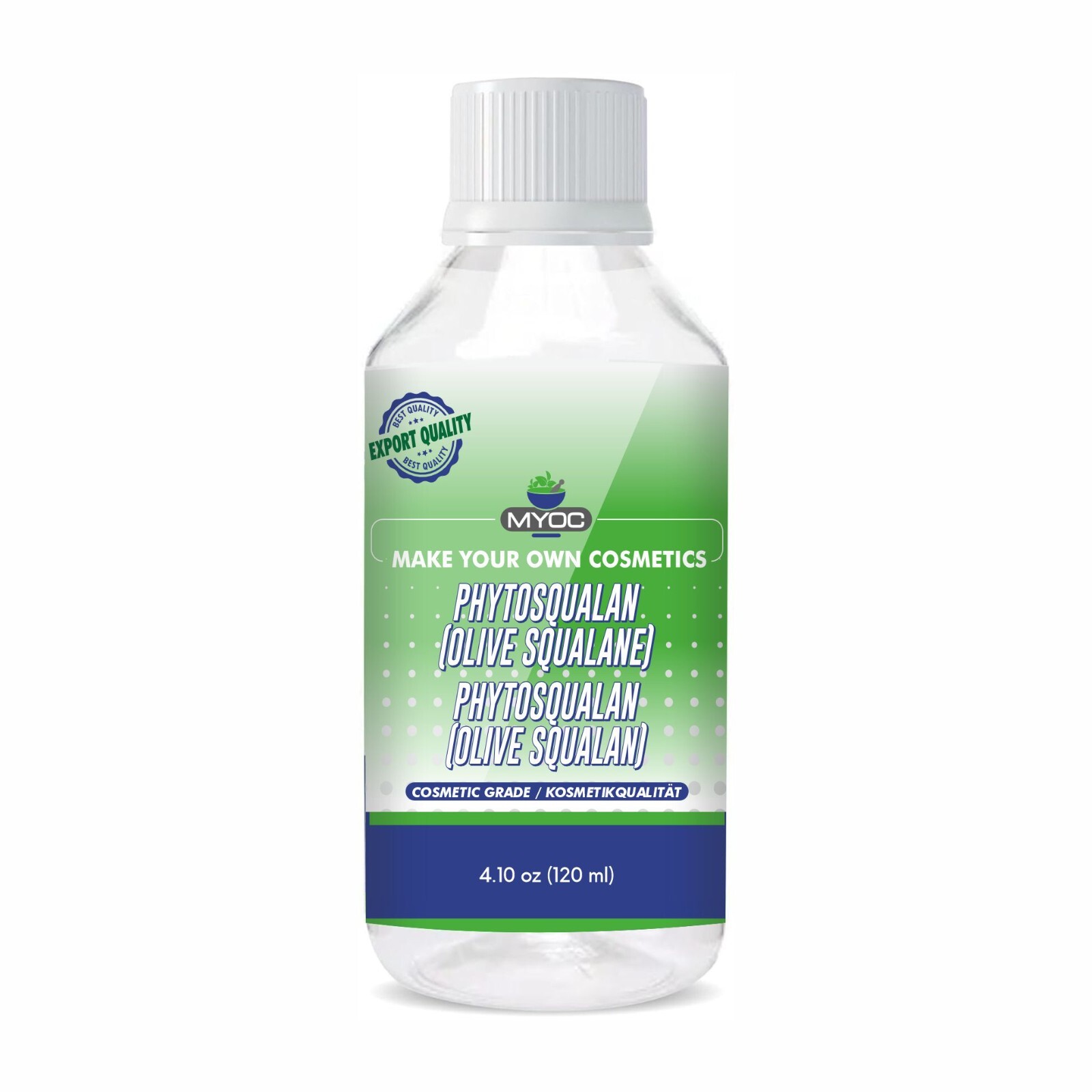 MYOC Phytosqualan – Pure Cosmetic Grade | 120ml / 4 Fl OZ.