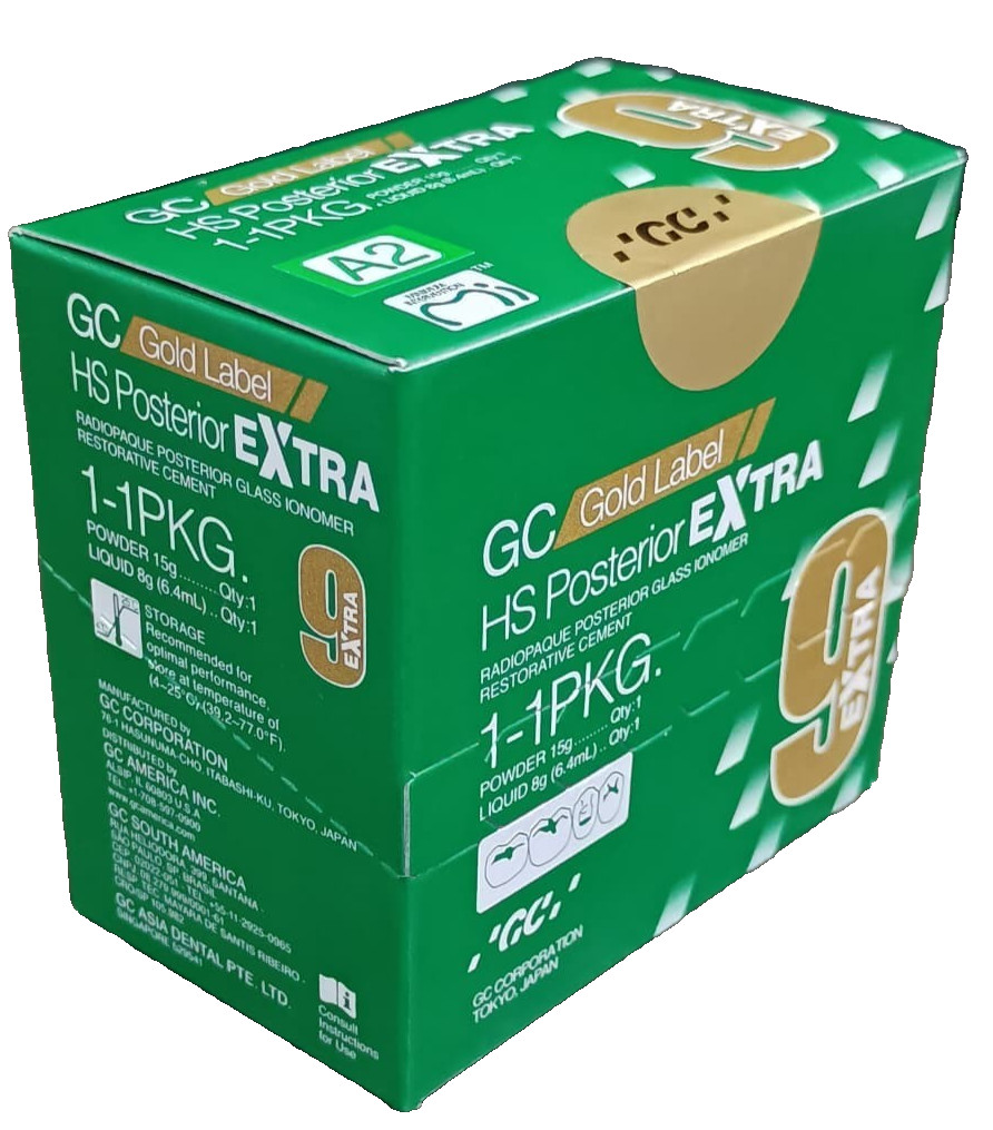 GC Gold Label 9 Extra Fuji IX GP Glass Ionomer Restorative Cement -Free Shipping