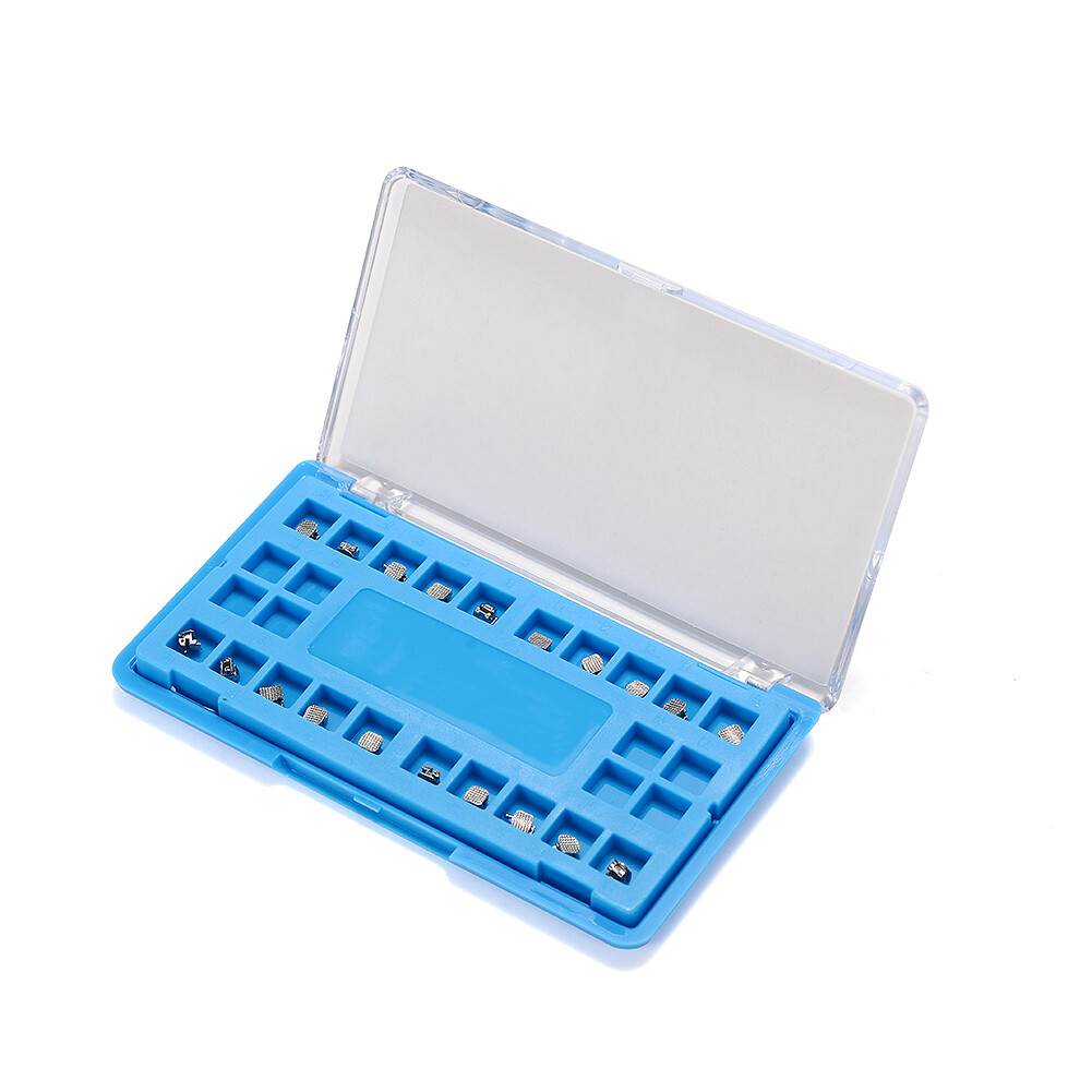 5packs Self-ligating Orthodontic Brackets Roth MBT 022 Dental Metal Ortho Braces