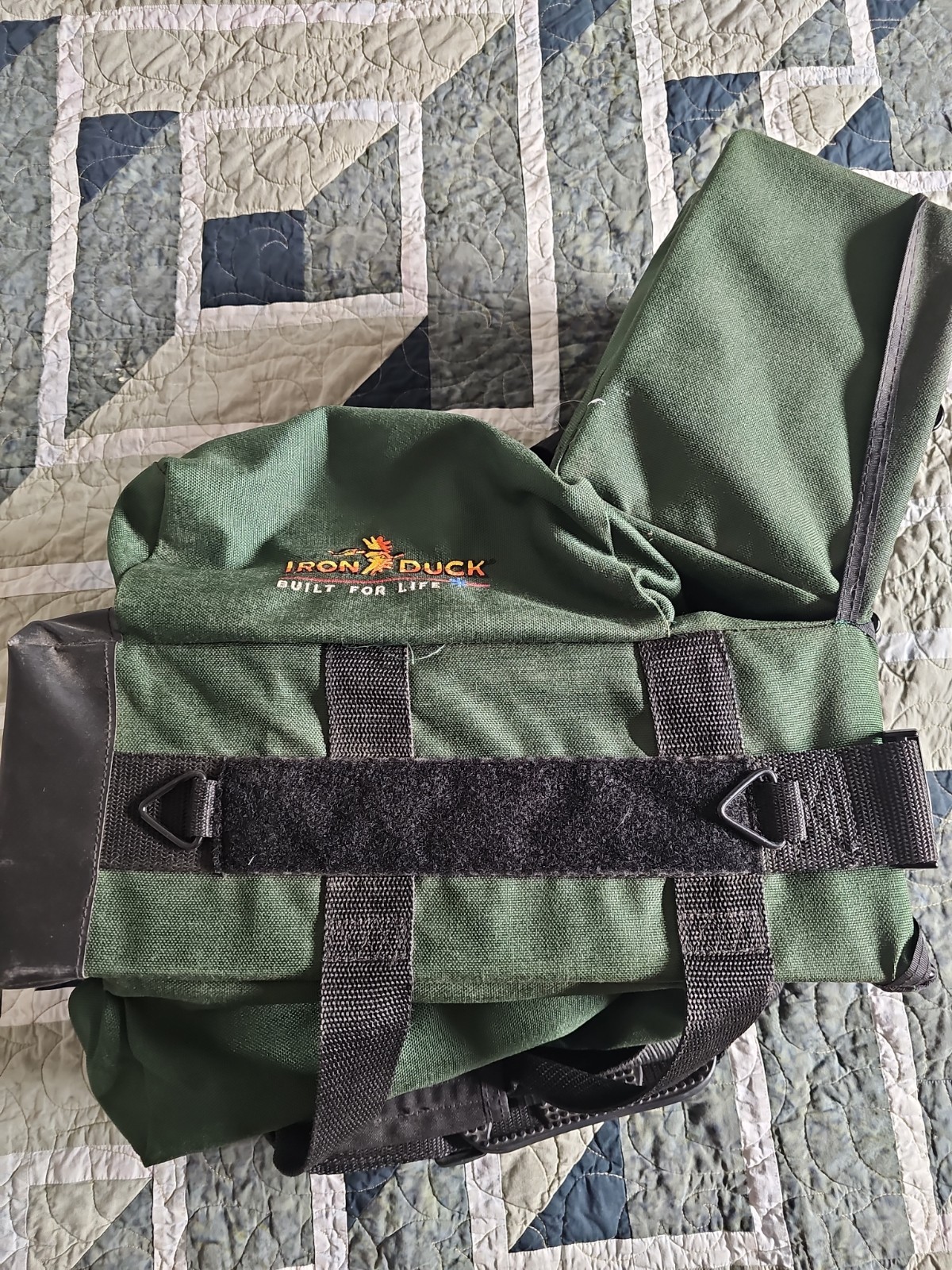 Iron Duck Breathsaver Oxygen Airway Emergency Bag Hard Frame Interior Vintage