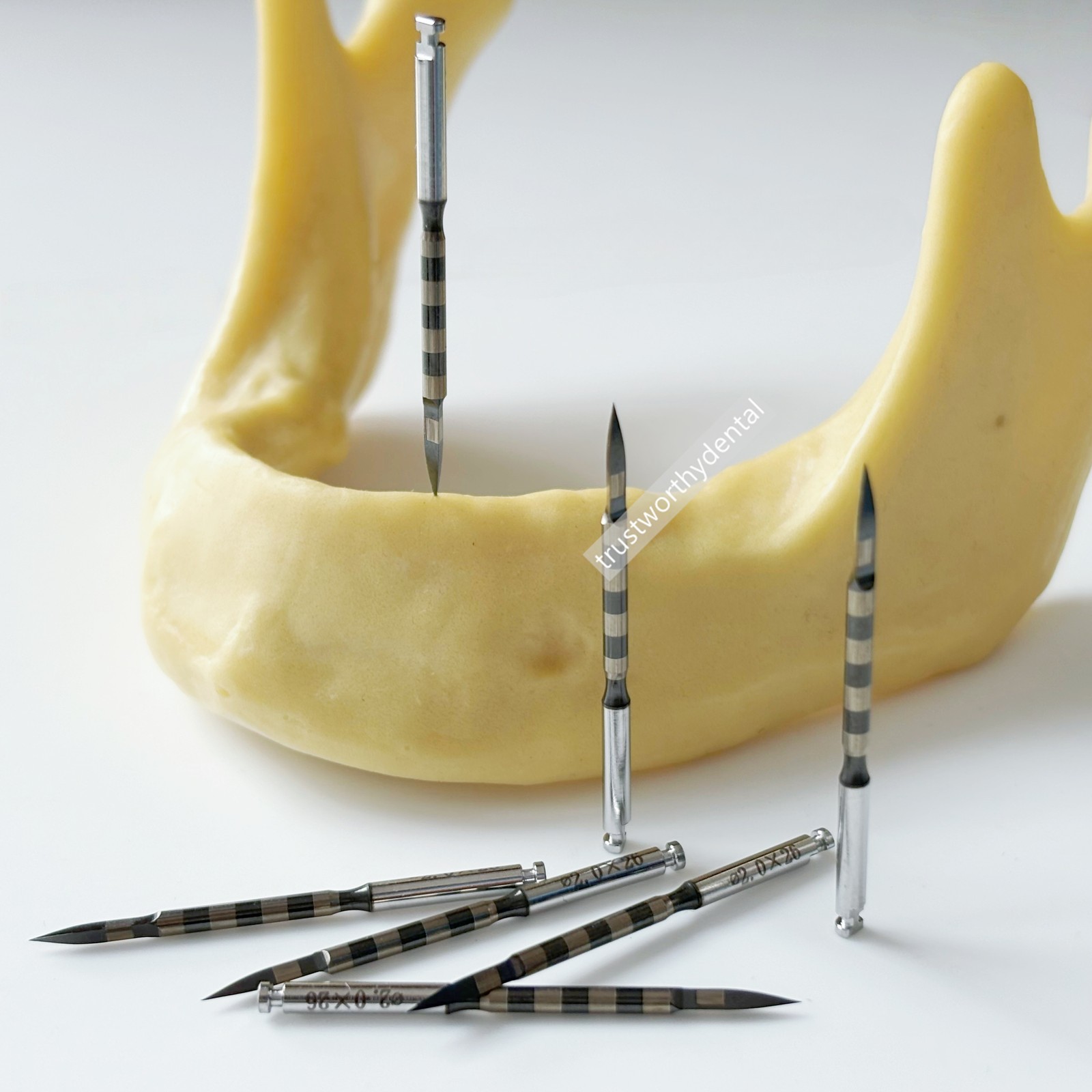Dental Long Pilot Drill Triangle Lance Implant Space Drills 3.0 implant φ2.0 USA