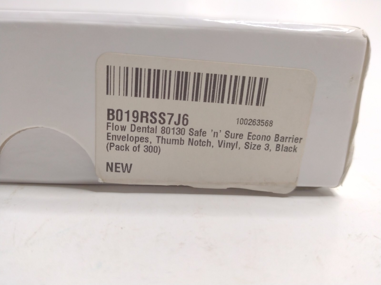 Barrier Envelopes for Phosphor Plate Dental Digital X-Ray Size 3, 300/Bx