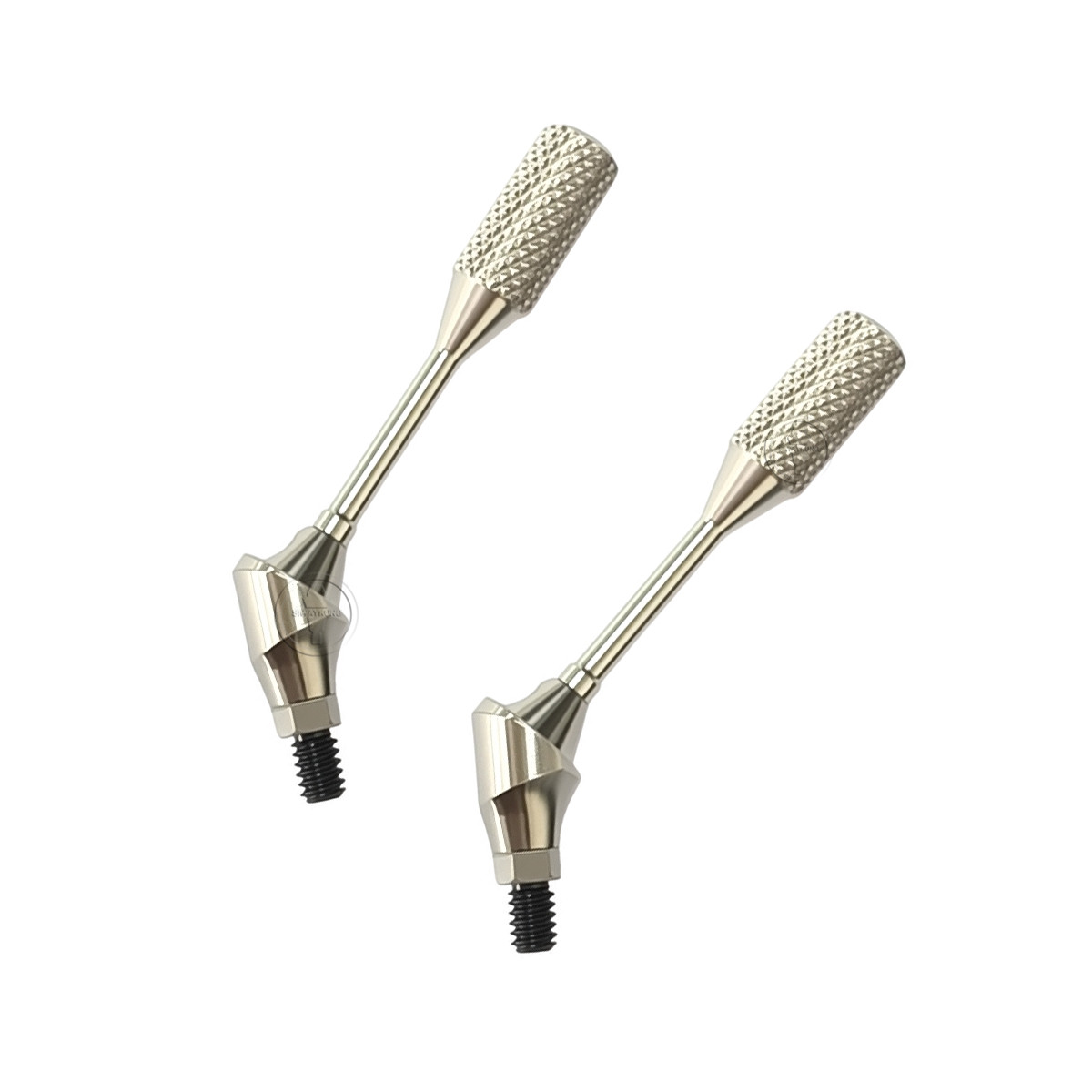 5 pcs 45º angled multi unit abutment compatible with Osstem TS platform Regular