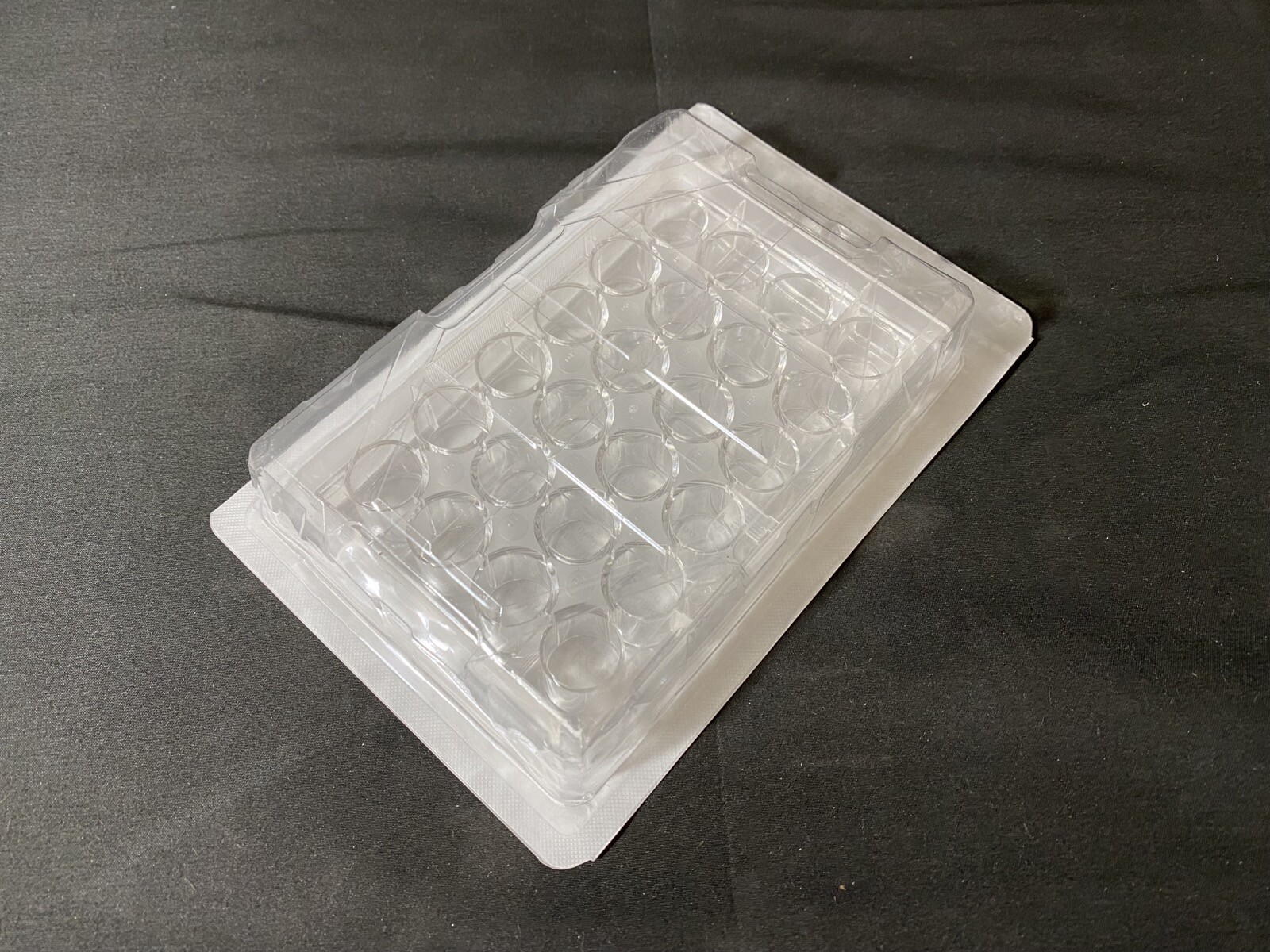 FALCON Polystyrene 24-Well Flat Bottom Tissue Culture Plate 353047 (1/ea)