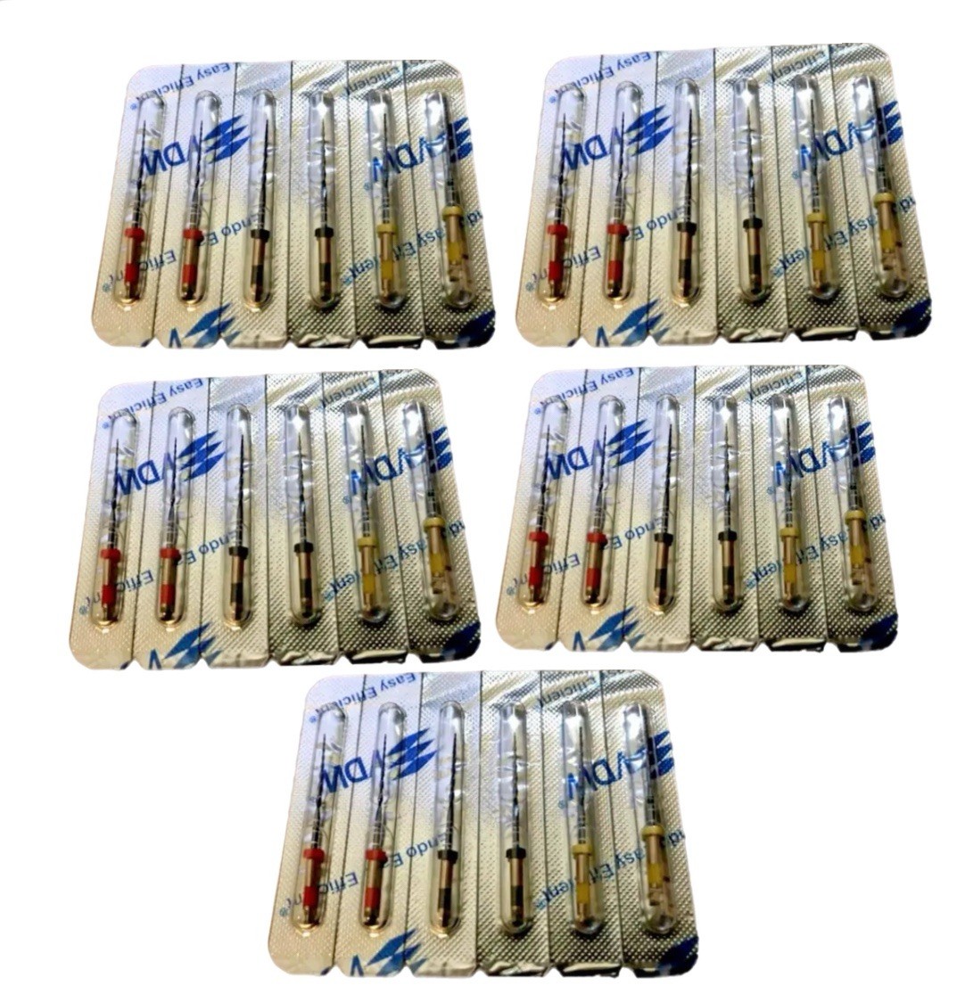 5 packs VDW RECIPROC Sterille NITI 25mm ASSORTED 6pcs/Pack NiTI