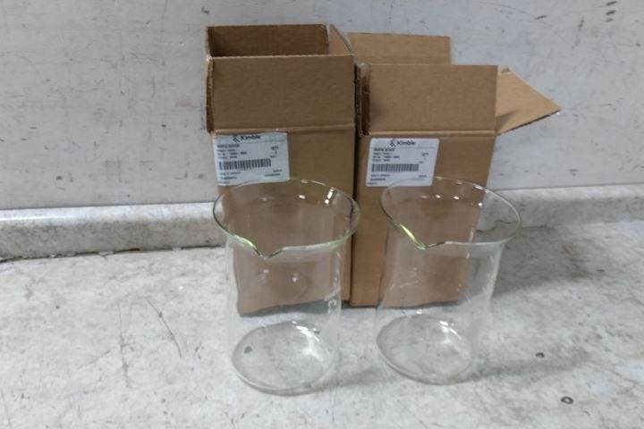 Kimble 14000-4000 2 Pk 4 L Capacity Borosilicate Glass Beaker