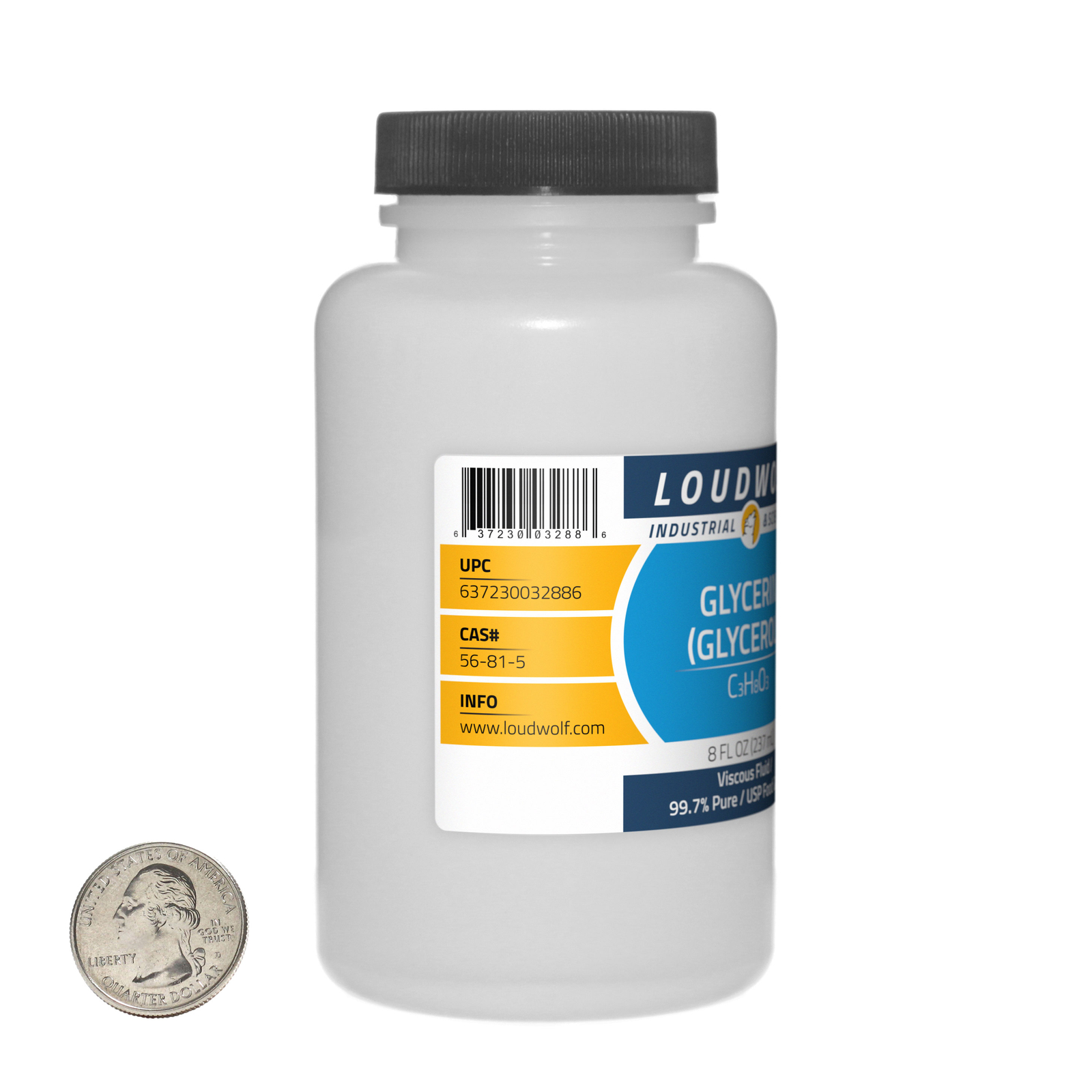 Glycerin / 24 Fl Oz / 3 Bottles / 99.7% Pure USP Food Grade / Viscous Fluid
