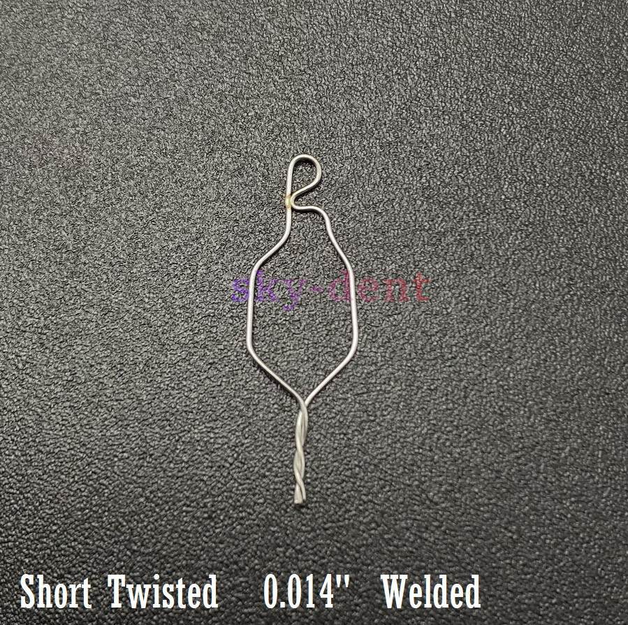 Dental Ortho Preformed/Kobayashi Stainless Steel Ligature Wire Long Short Twists
