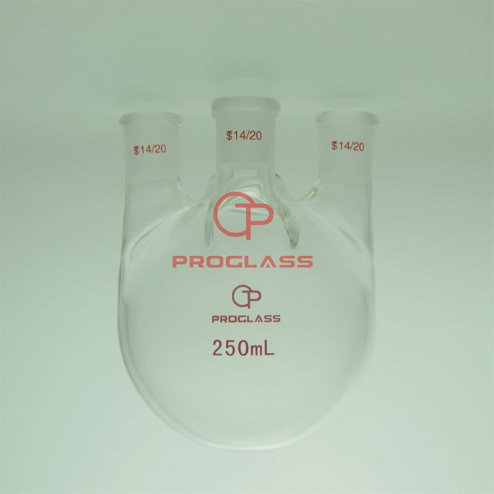 Lab Straight 4 Necks Round Bottom Flask 250mL,All 14/20 Joints