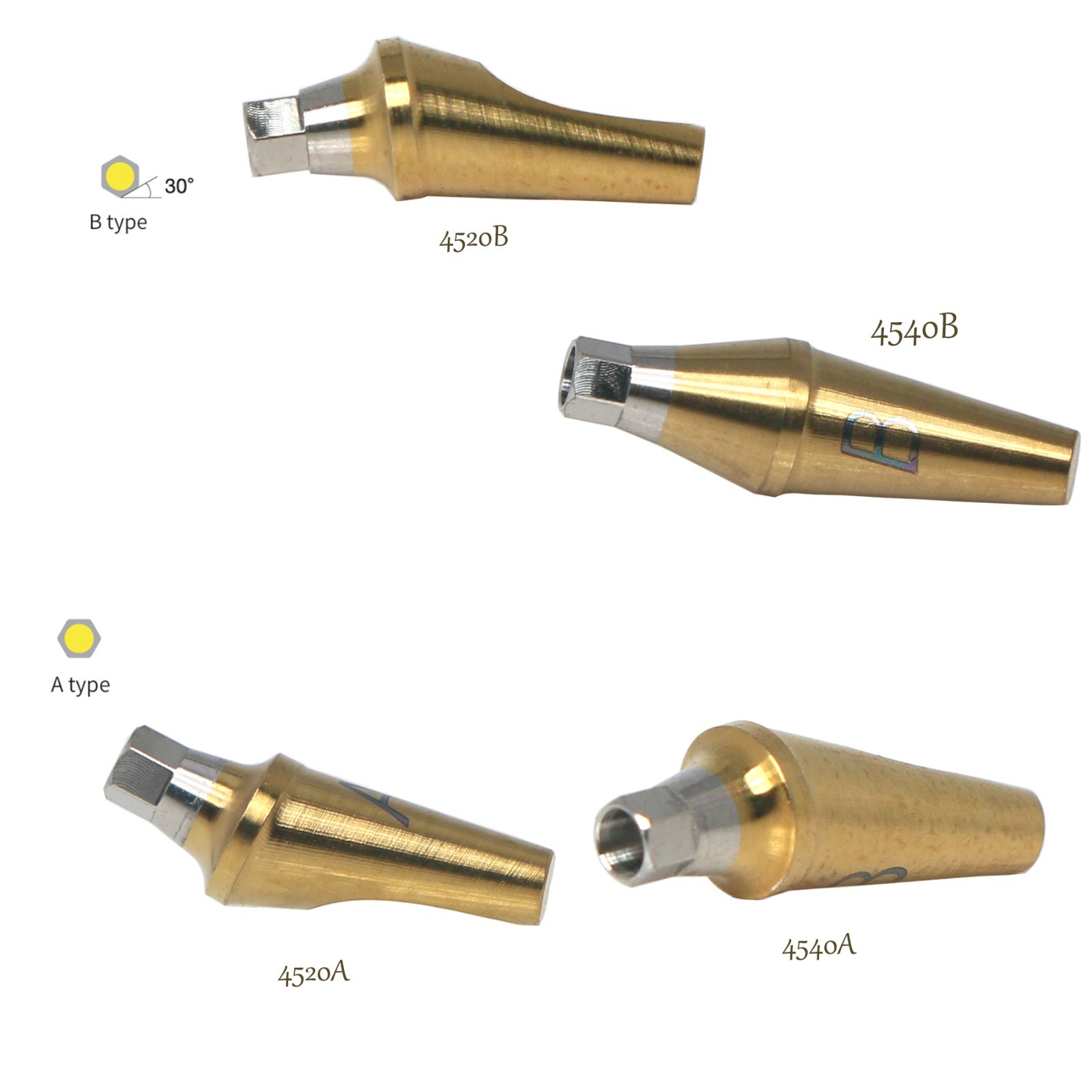 Hiossen/Osstem Angled Abutment 17° Anatomic Design for TS System Mini Platform