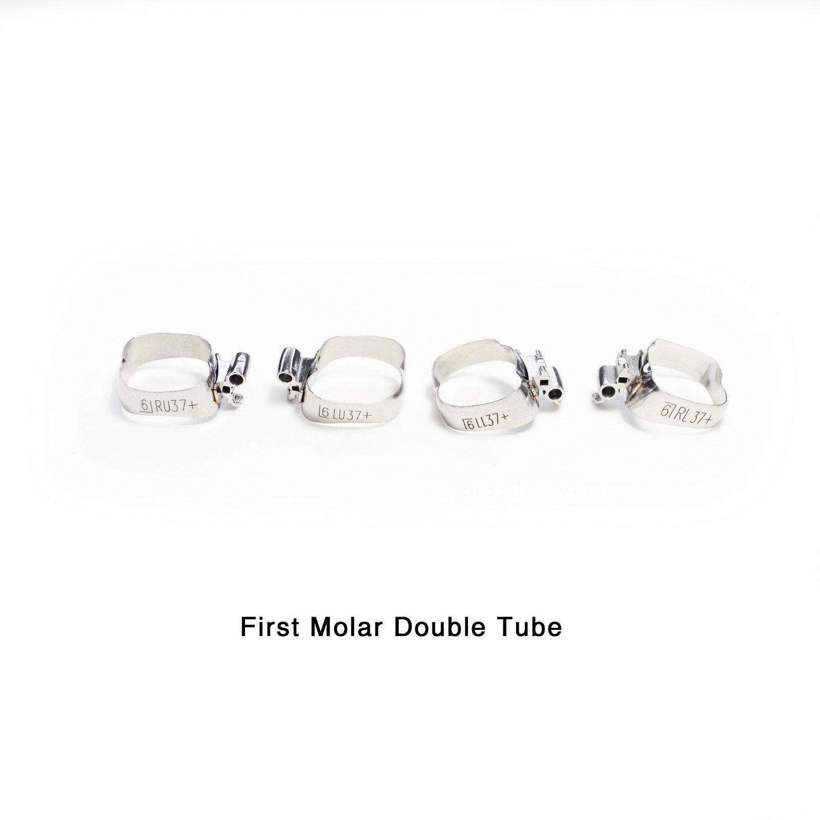 J&J Ortho™ Orthodontic #6 1st Molar Band with Convertible Pre-welded Tube(4/pk)