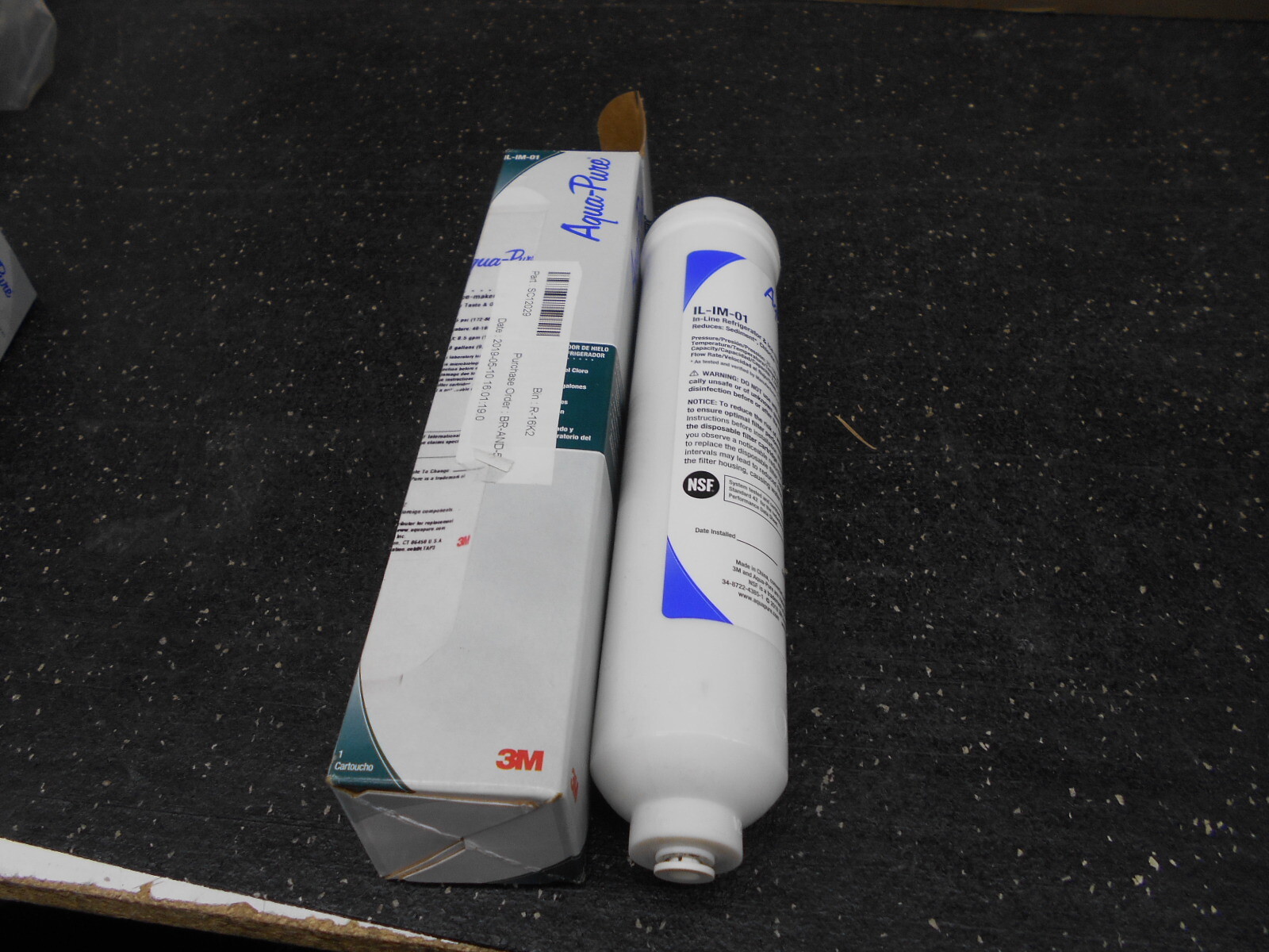AQUA PURE IL-IM-01 IN-LINE REFRIGERATOR & ICE MAKER REPLACEMENT FILTER