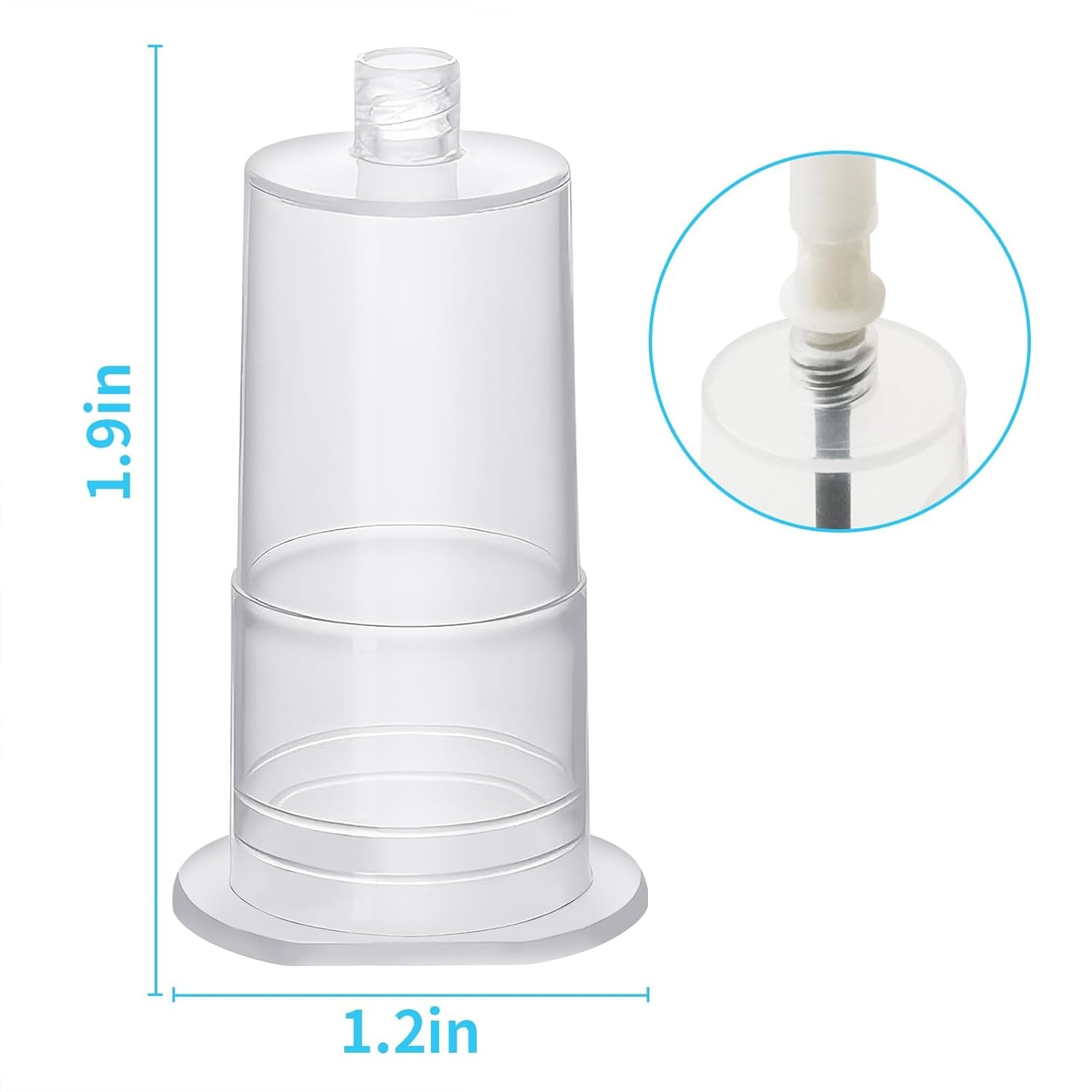 Disposable Transparent Connector Multi Sample for Single Use Universal Fit Sets