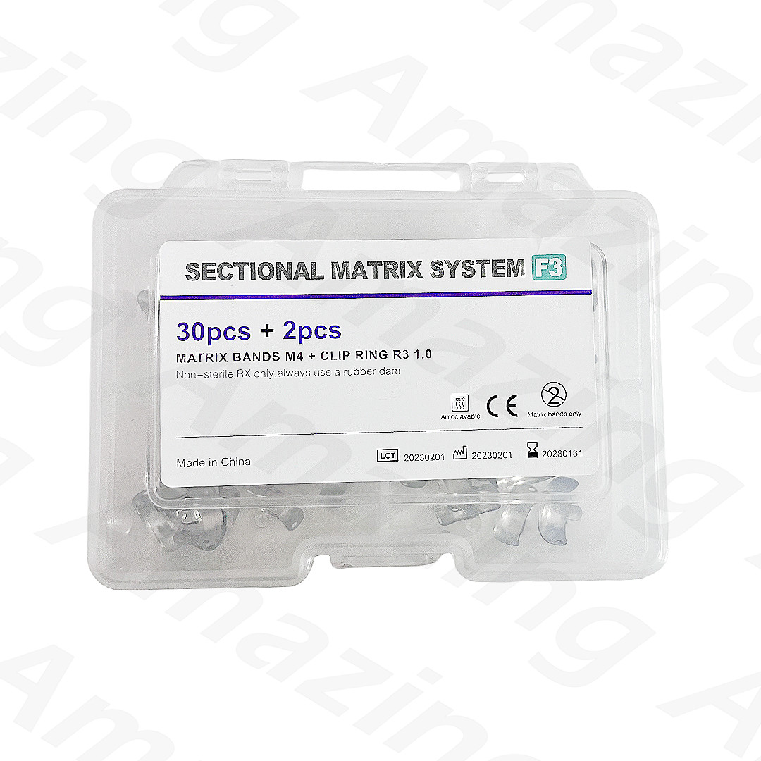 Dental Matrix Band Sectional Matrices Refill Wedge Plier Matrice Clamp Ti-Ring