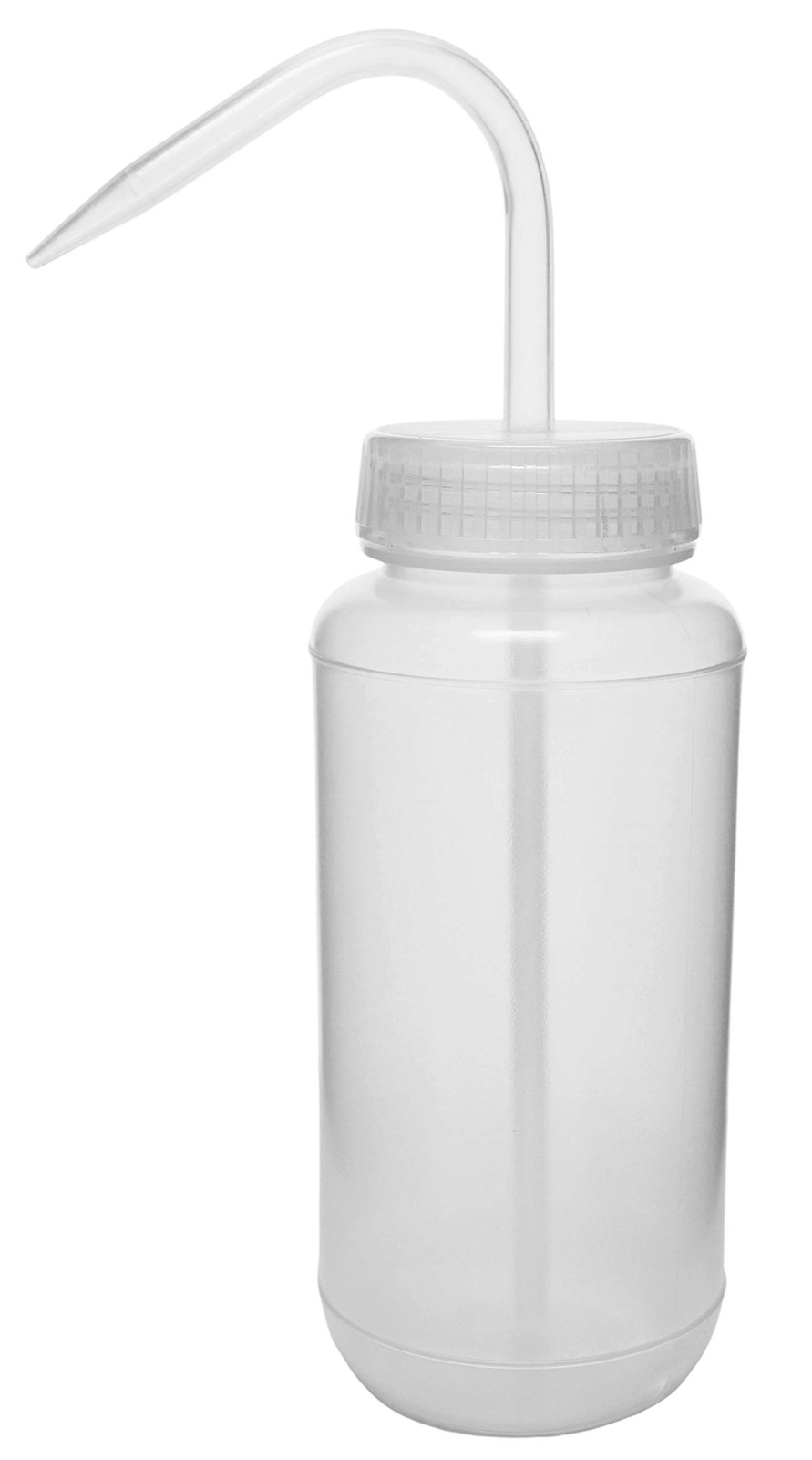 500mL Wash Bottle – Wide Mouth – Vented Cap – LDPE – Translucent – Unlabeled …