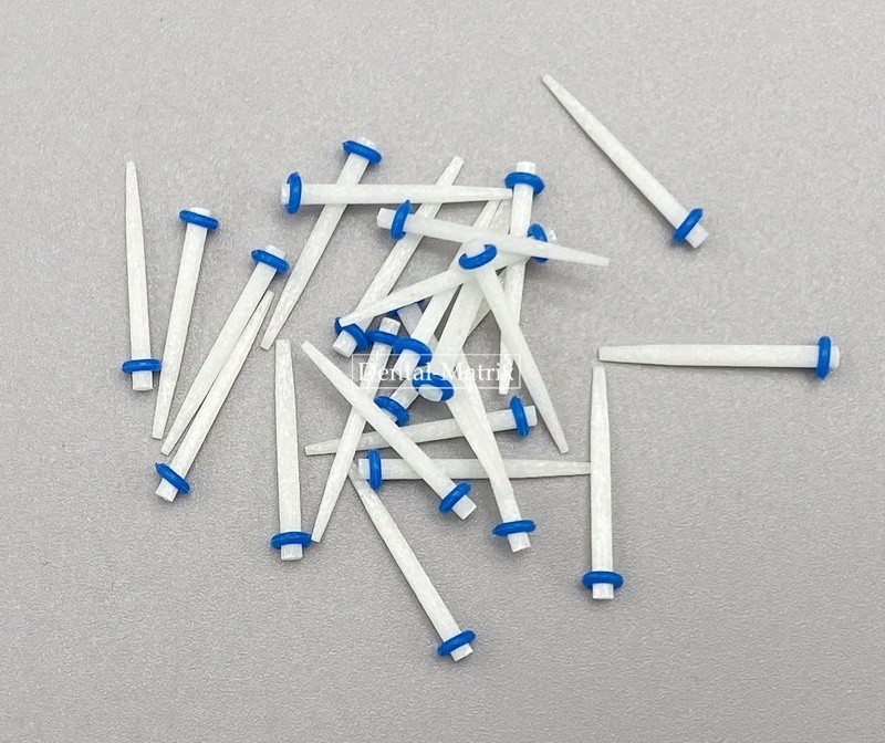 Dental Quartz Glass Fiber Post Straight/Screw Root Canal Pins All Sizes 1.2-1.8