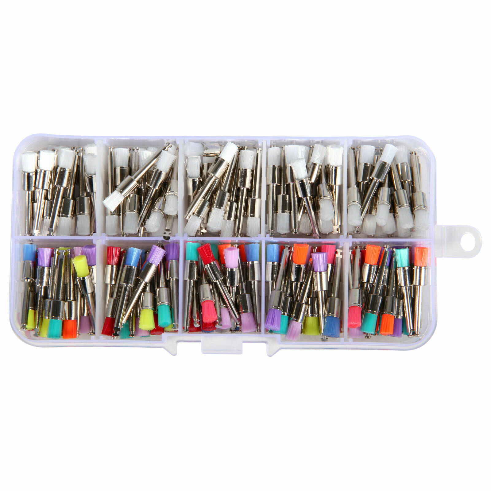 200PCS Mixed Types Dental Prophy Brush Brushes Polishing Polisher Cup Cups #1 u