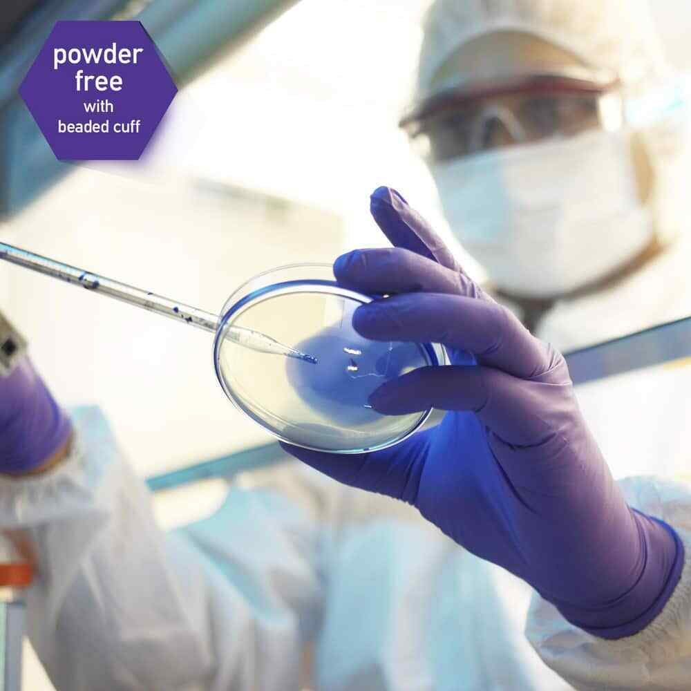 90 Pack Kimtech 55084 Disposable X-Large Nitrile Disposable Gloves
