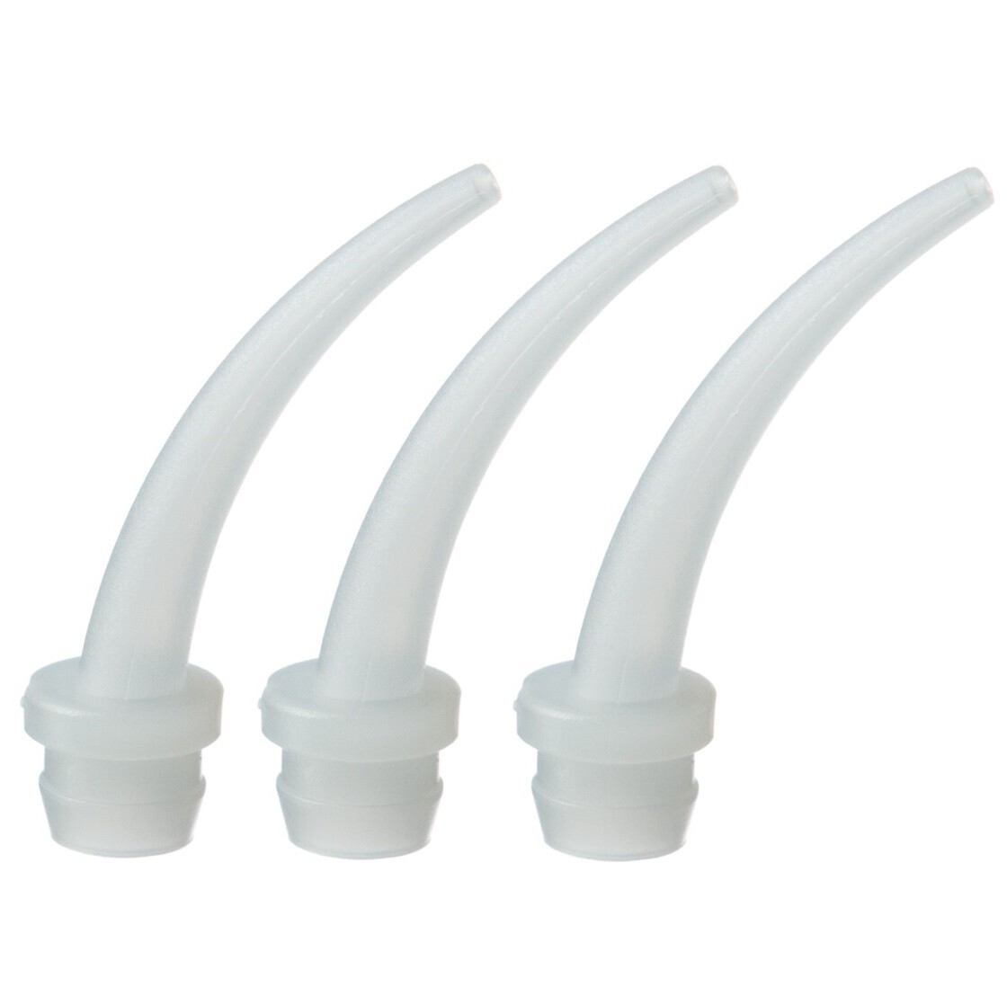 400 Dental Clear Intra Oral Tips for Dental Impression Mixing Material (4 x 100)