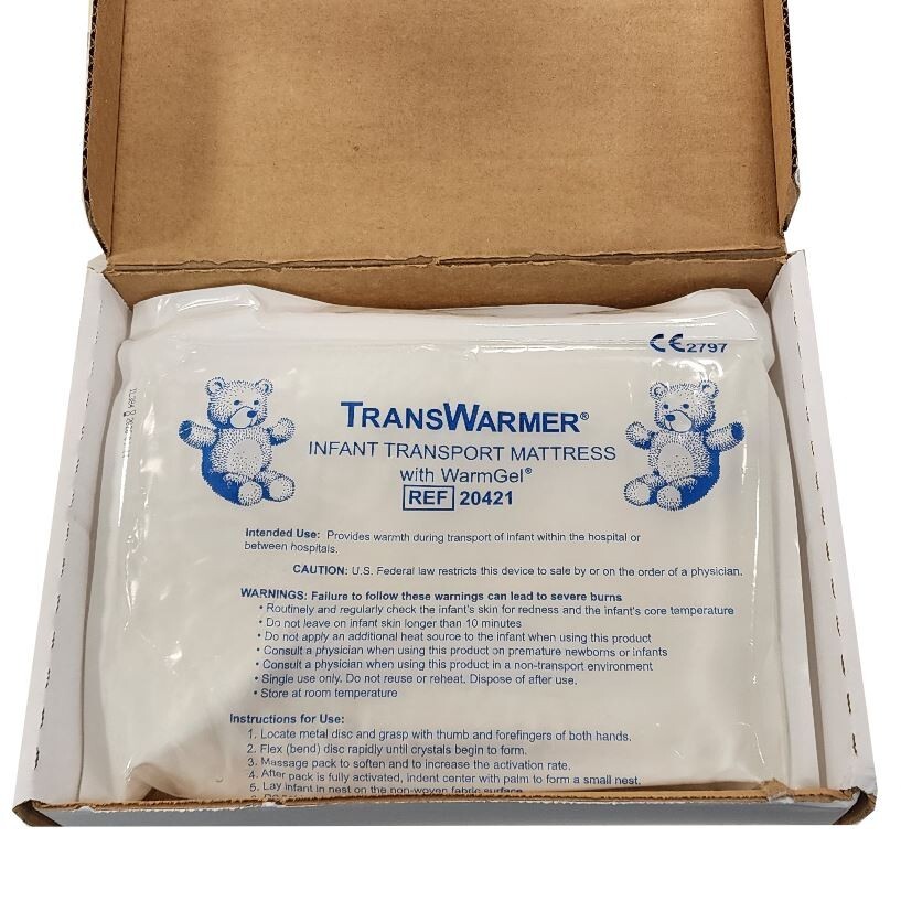 *1-Pack* Cooper Surgical TransWarmer Infant Transport Mattress Disposable 20421