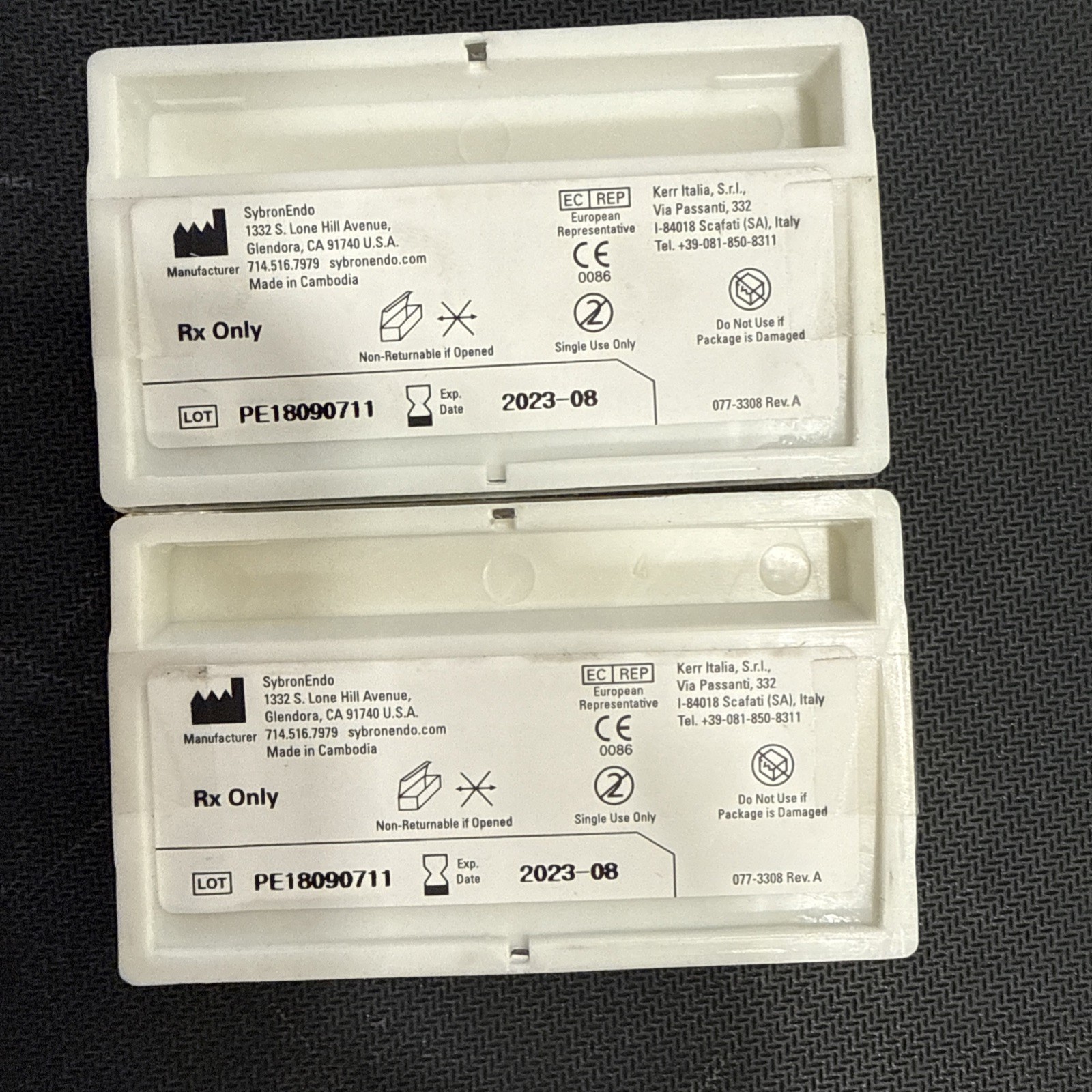 SybronEndo TF Adaptive Paper Points Varies Sizes Endodontics expiration 07/2023