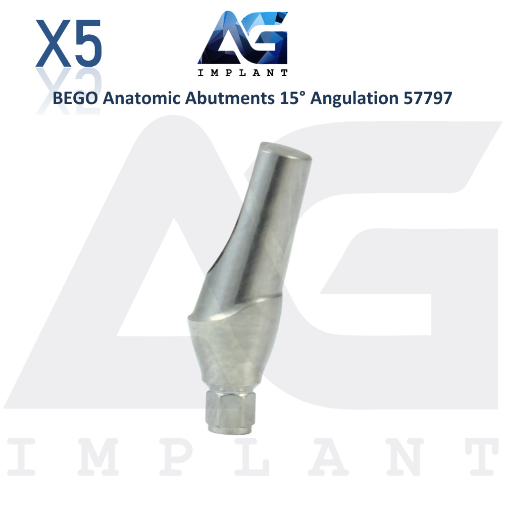 5 Anatomic Prosthetics Angled 15° Compatible with BEGO® Ø3.8mm – 57797 Dental