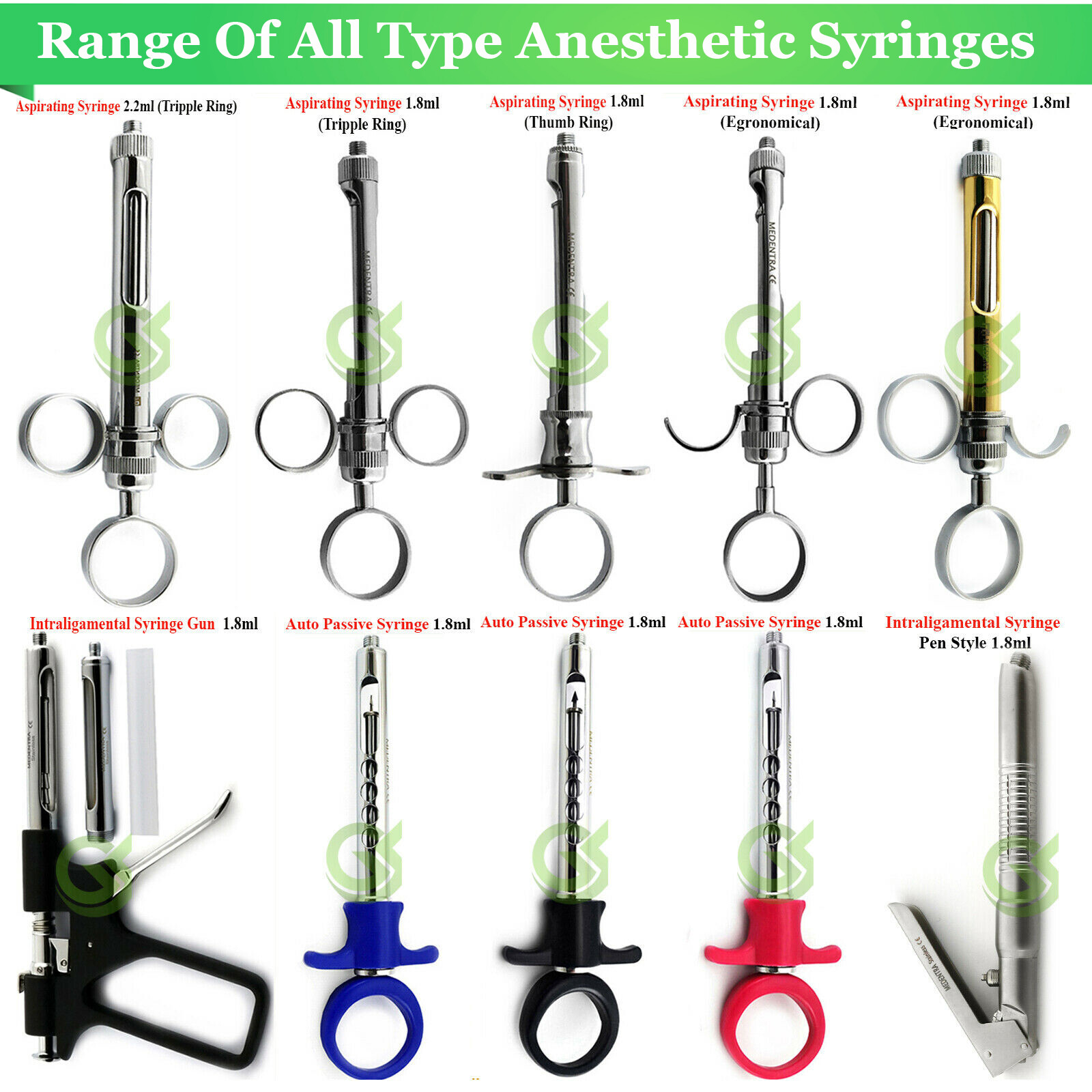 Dental Student Aspirating Syringe Perio Anesthetic intraligamentary injection