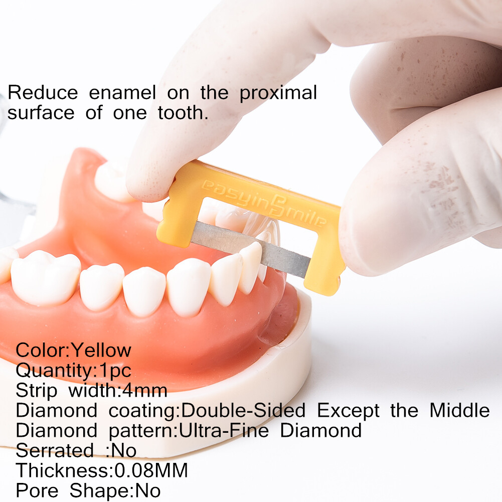 1XInterproximal strip dental restorative Orthodontic IPR Strips enamel reduction