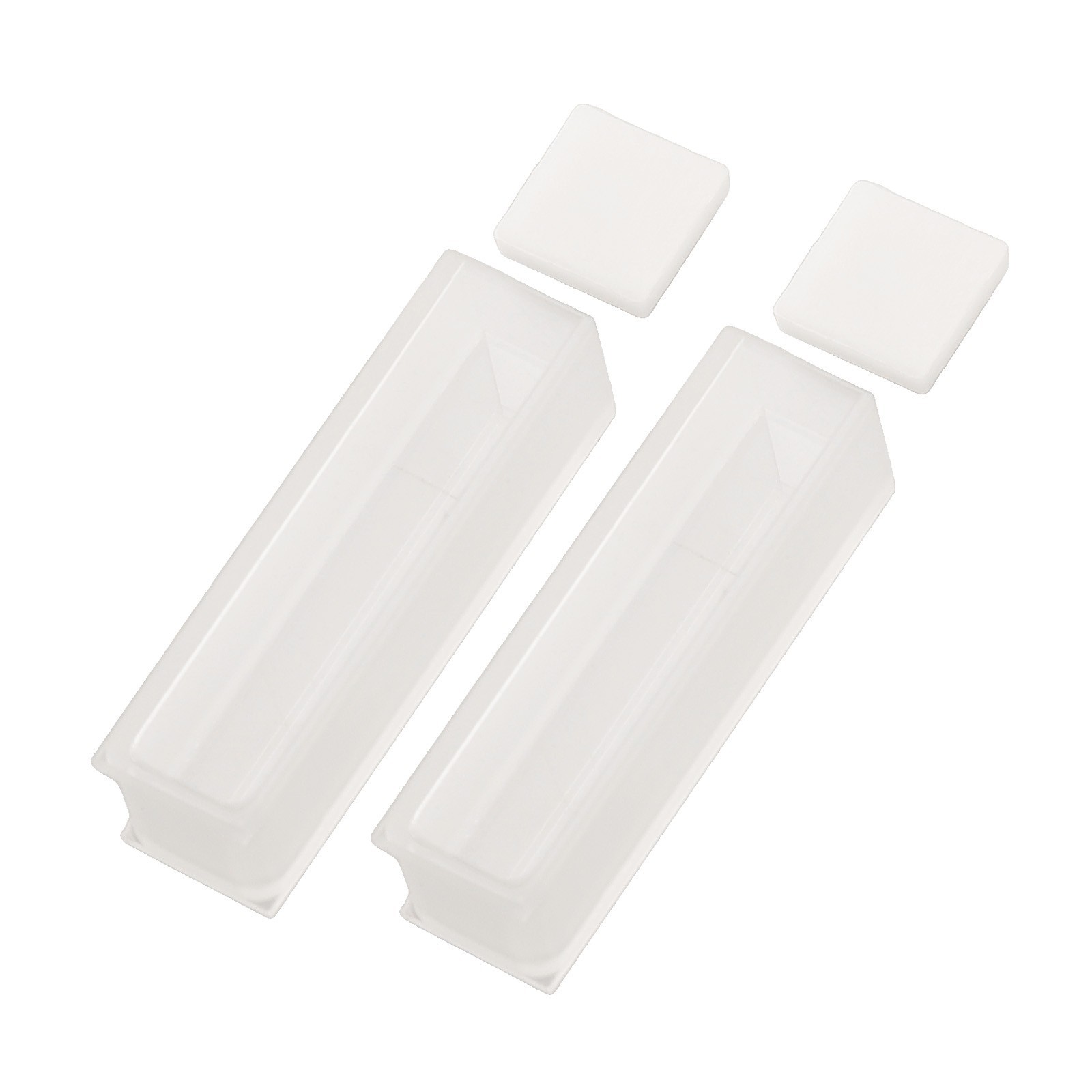 for 2 Optical Path Quartz Cuvettes for Neutral Solutions and Heat Resistance