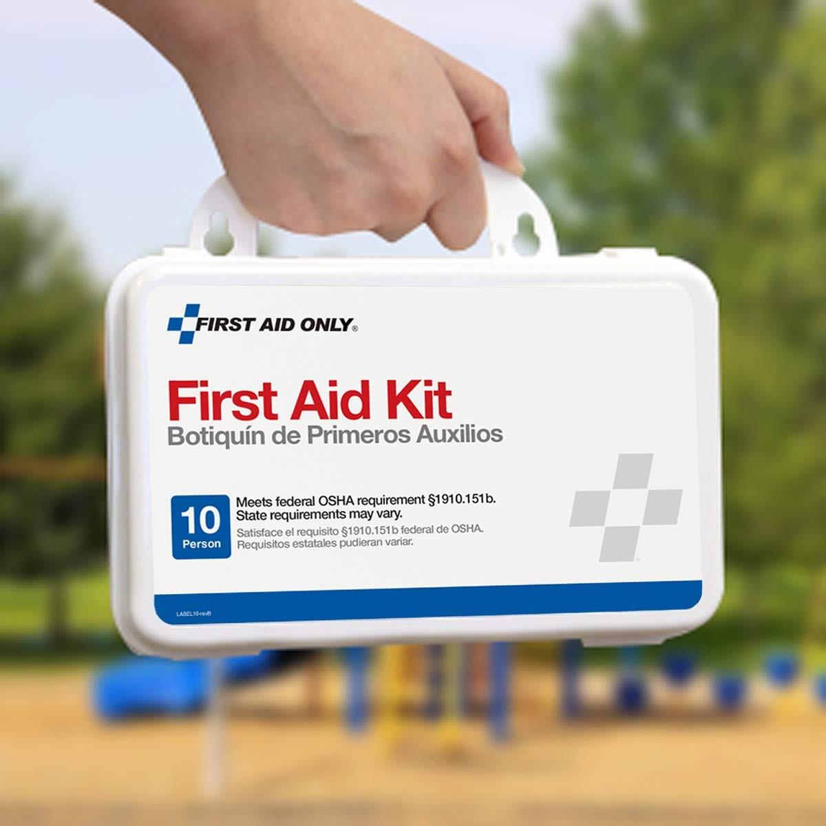 First Aid Only 6060 All-Purpose 10-Person Emergency First Aid Kit For Business