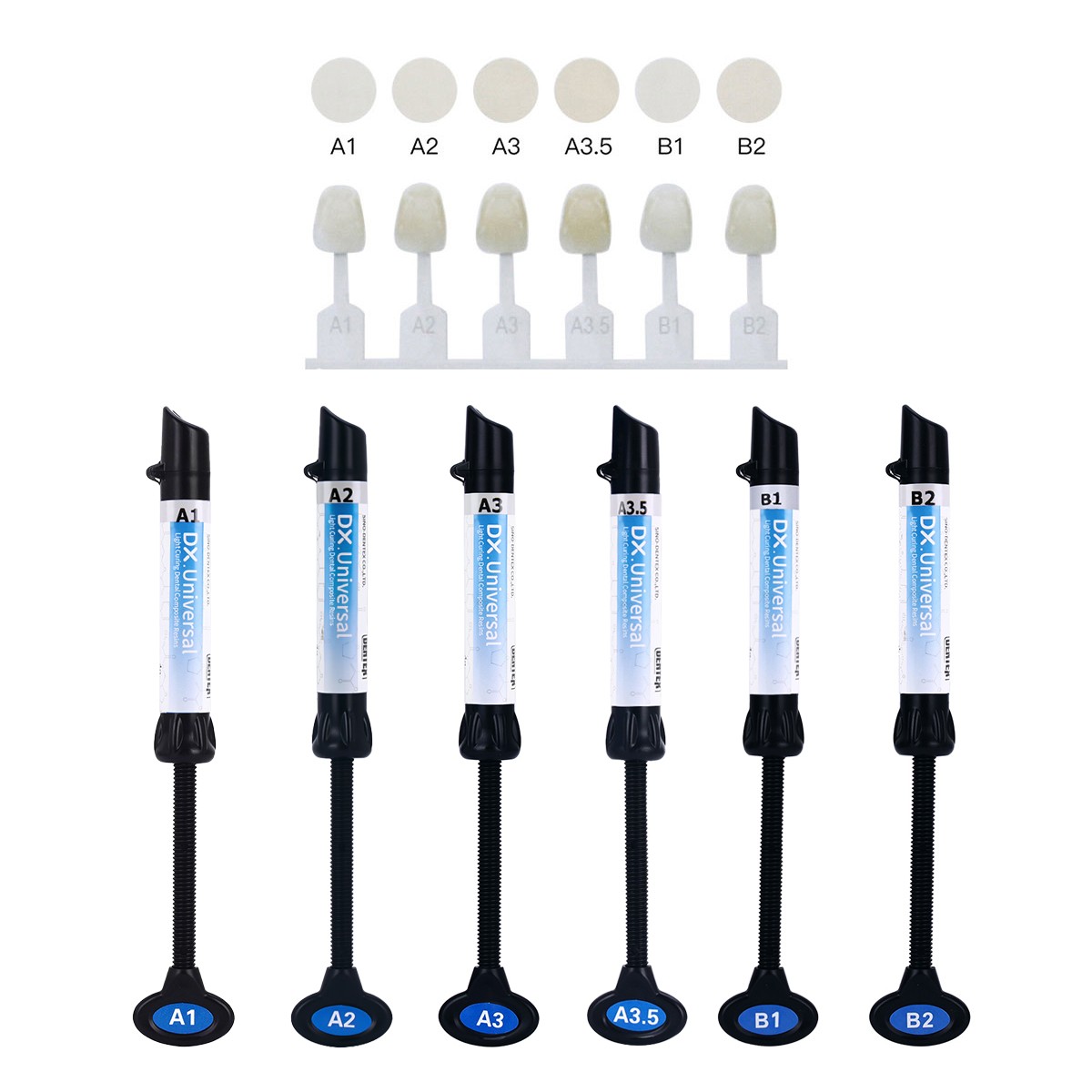 Dental Orthodontic Universal Light Cure Composite Resin A1/A2/A3/A3.5/B1 Shade