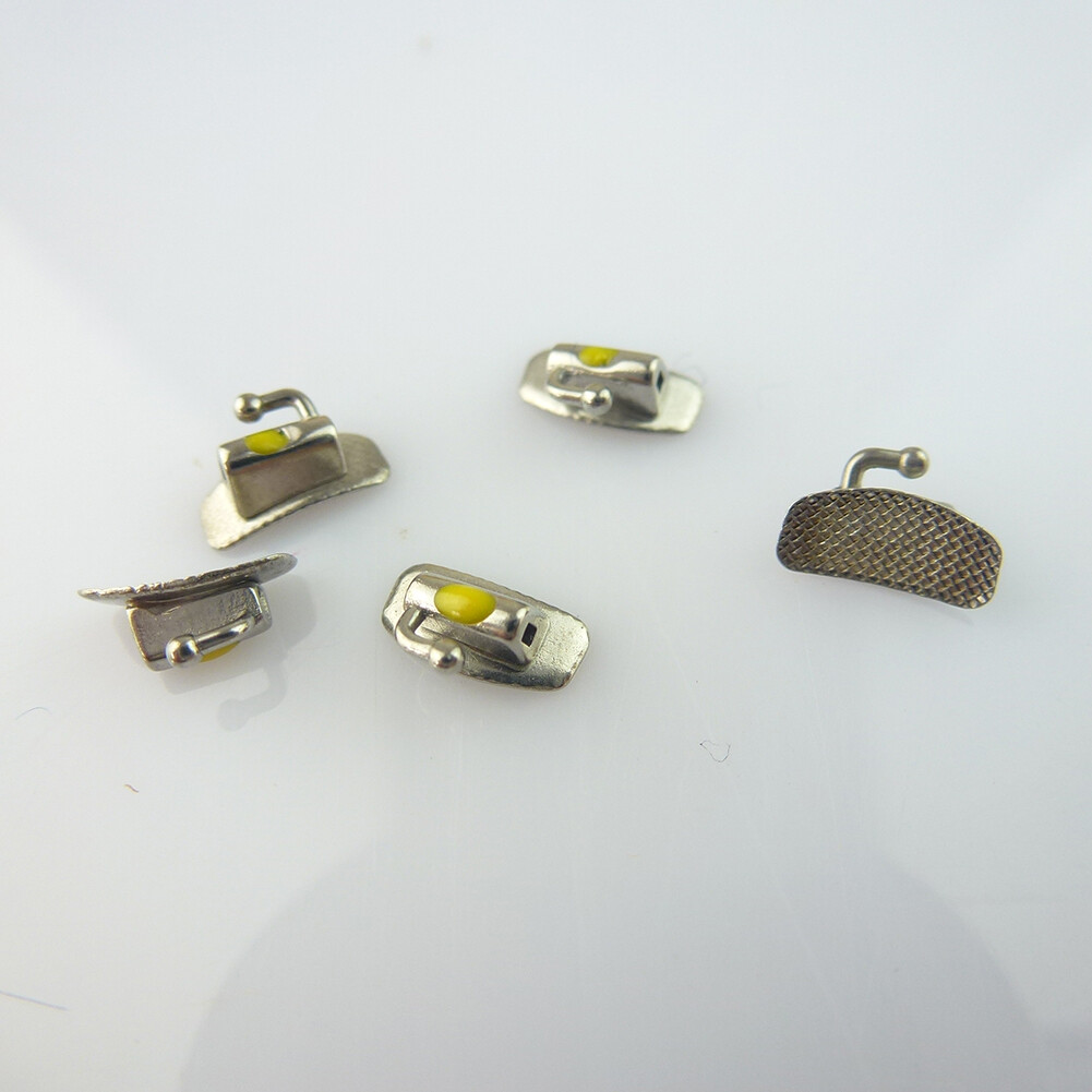 10Bag Orthodontic Bondable Brackets Buccal Tube Roth/MBT 022 1st Molar Non-conv
