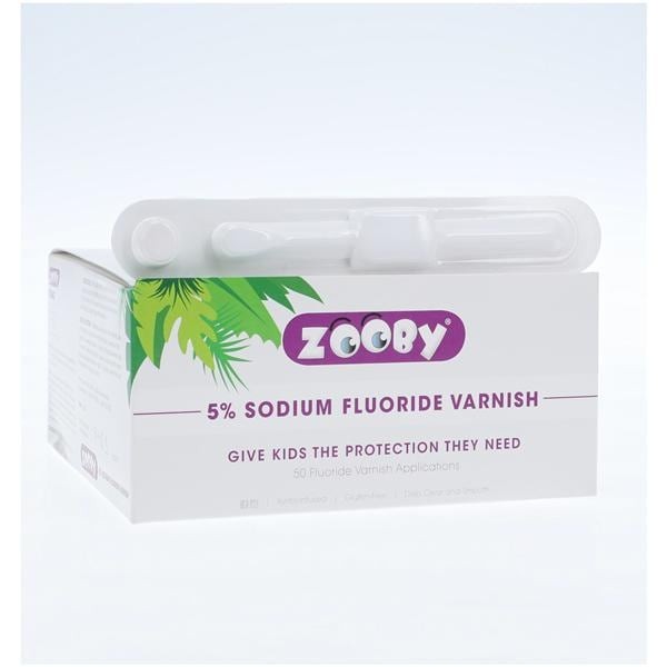 Young Dental 296201 Zooby Fluoride Varnish Happy Hippo Cake 50/Pk
