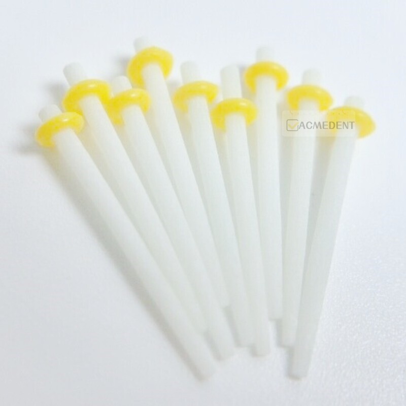 100pcs Dental Fiber Post Glass Straight 1.0mm 1.2mm 1.4mm 1.6 Teeth Crown