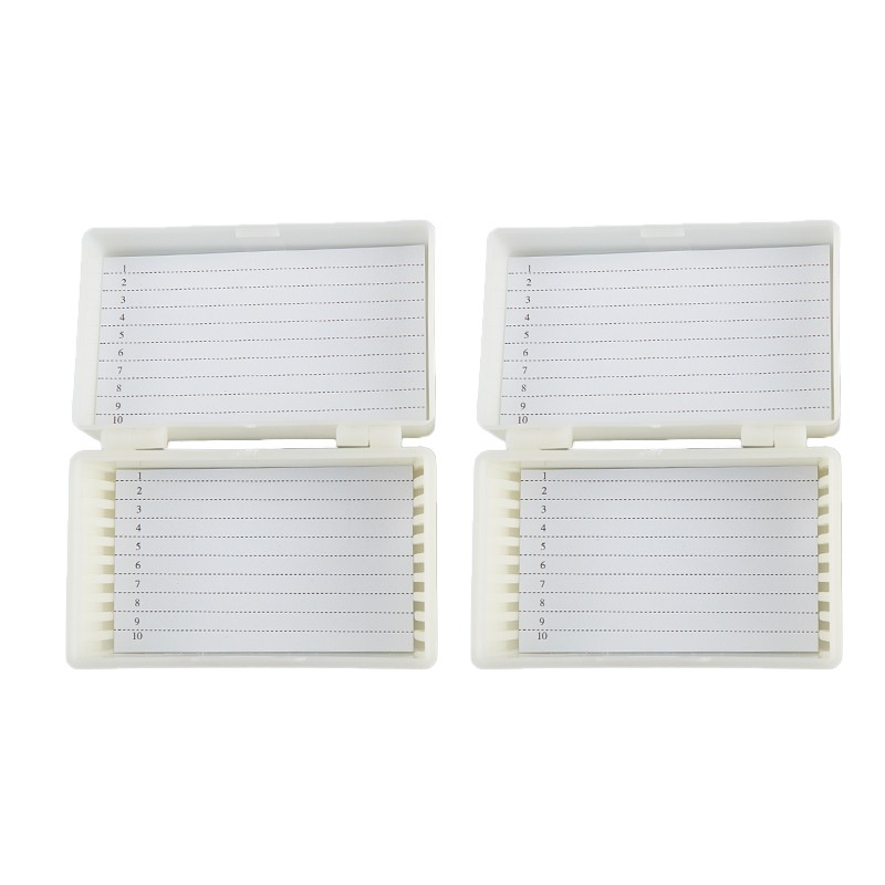 Microscope Slides Case Cabinet Holder Pathological Slice Box Slide Storage -y-