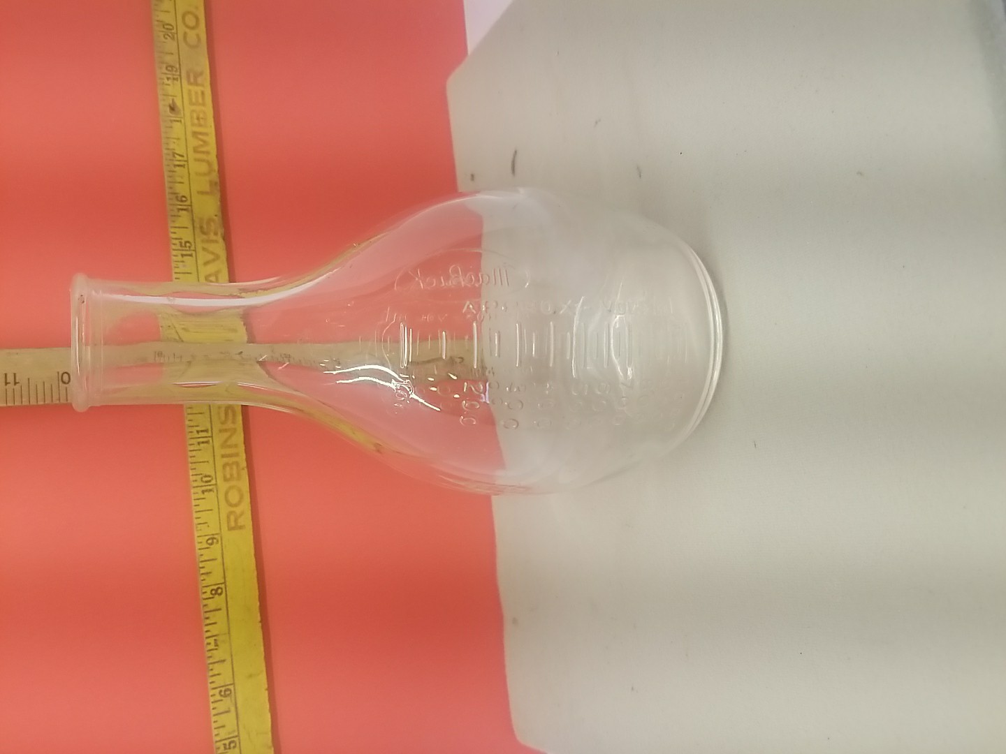 MacBick Vintage Rare American Laboratory Beaker 1000ml -Apothecary Glass Bottle