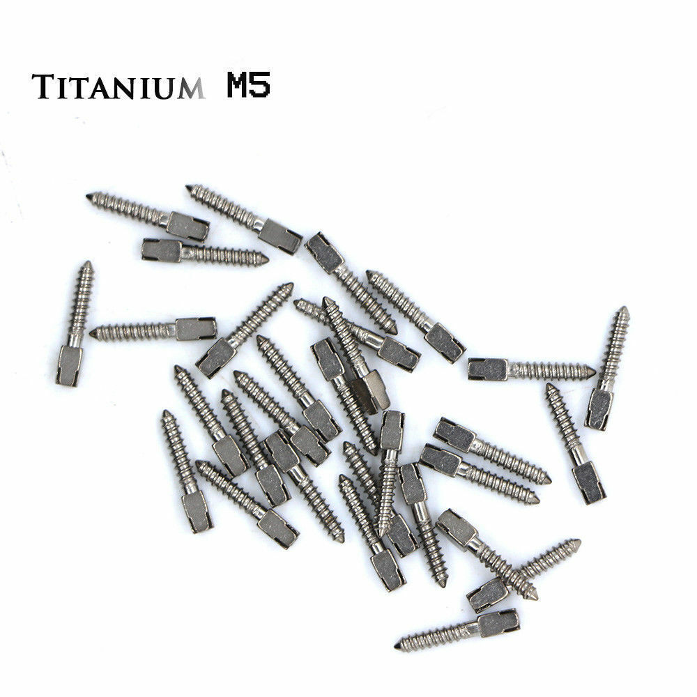 30Pcs Dental Conical Screw Posts Root Canal Pins Titanium Assorted All Size