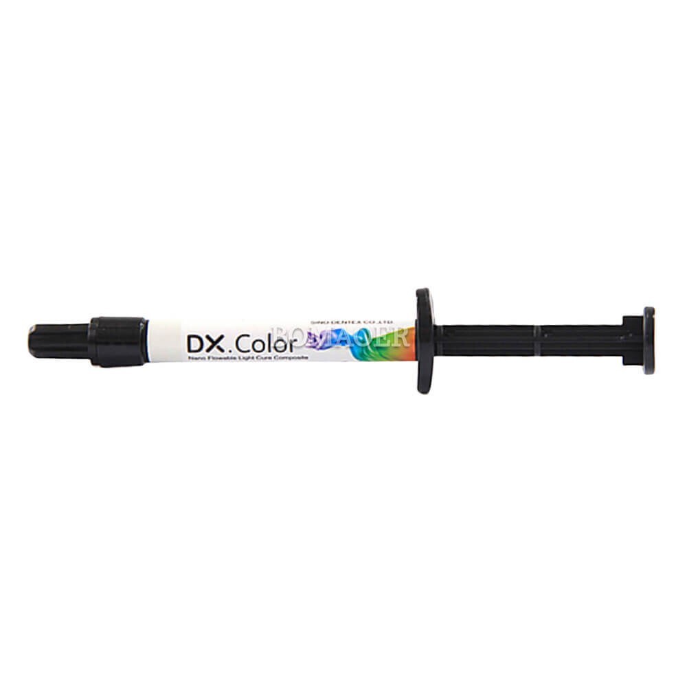 Dental Light Curing Flowable-Color Composite Resin 8-Color optional 1.5g/Syringe
