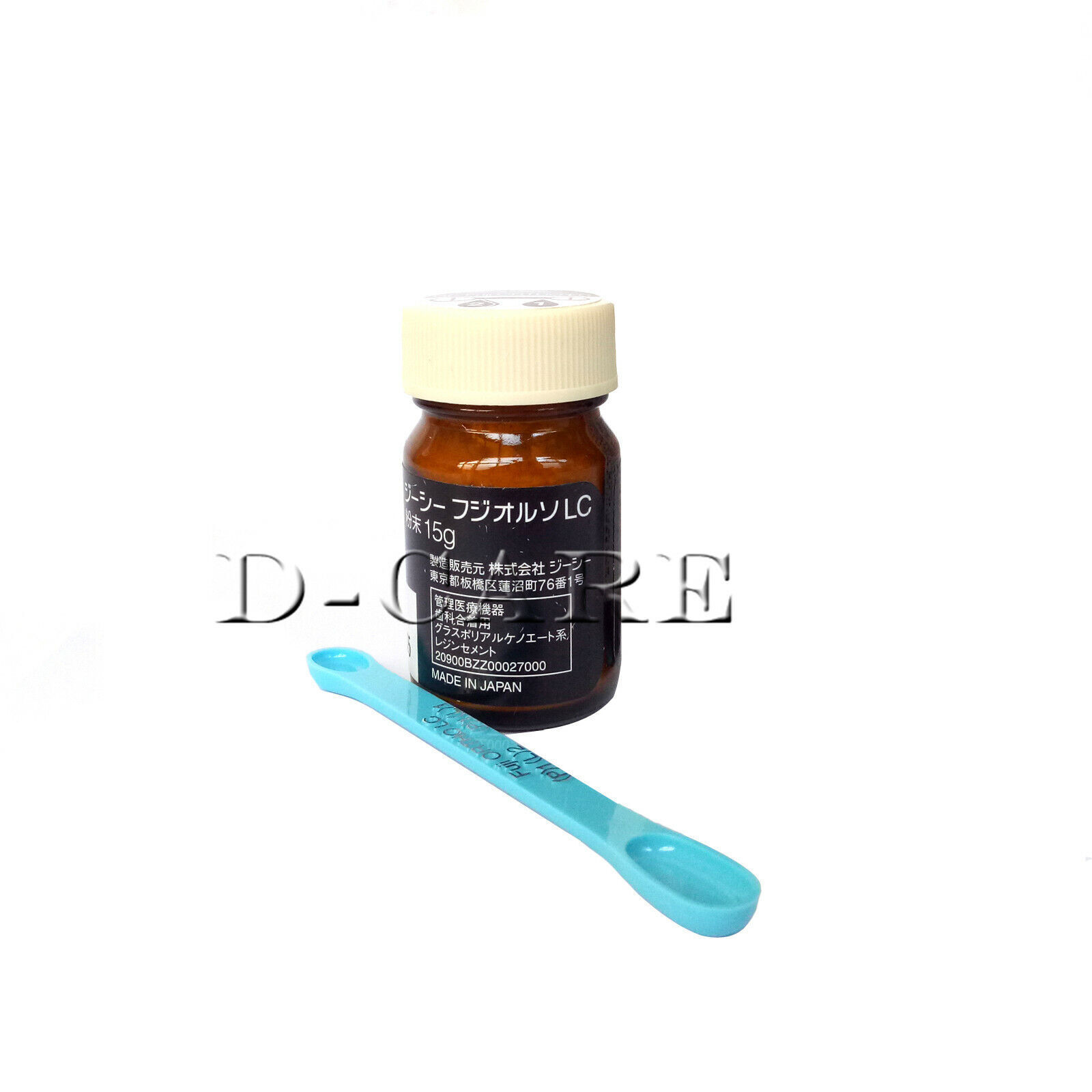 Gc Fuji Ortho LC Light-Cure Bonding Glass Ionomer Cement Powder 15g Liquid 8g