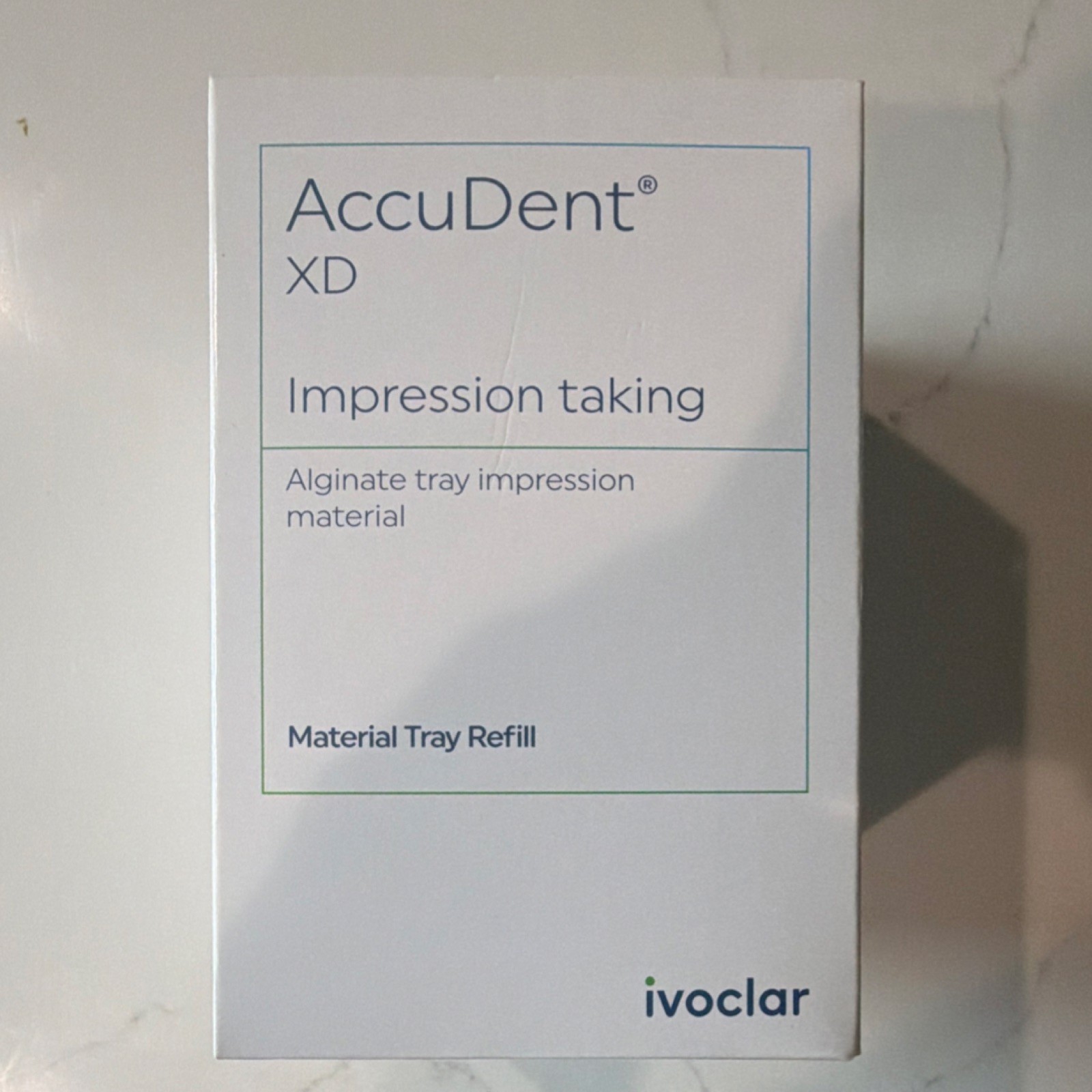 Ivoclar AccuDent XD Alginate Impression Tray Refill 673471 Exp 2027-09-01