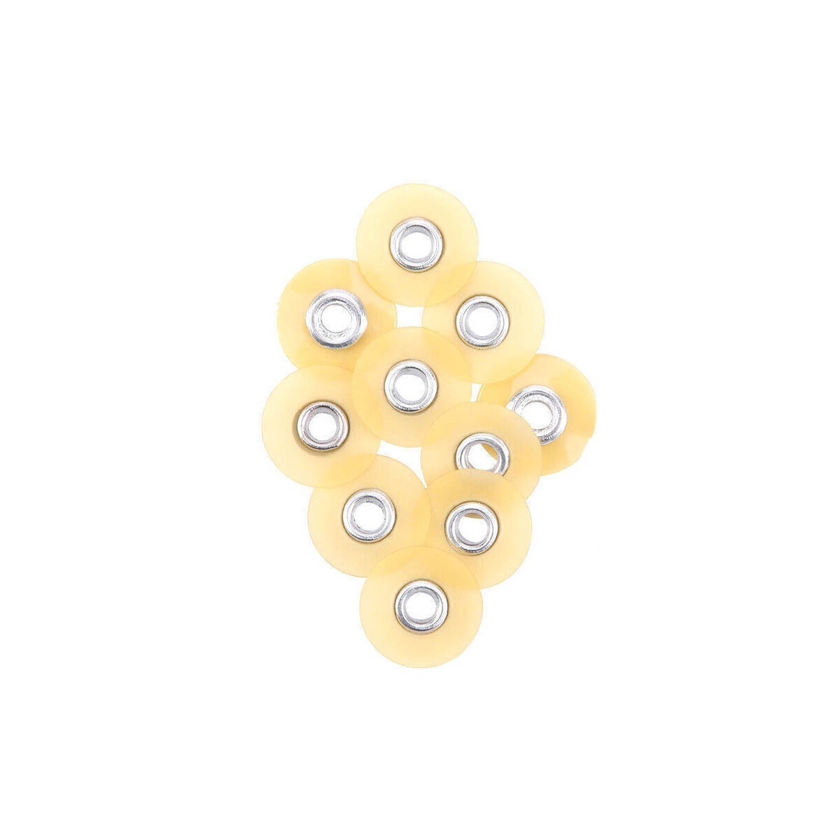 200Pcs dental discs soflex Finishing Polishing Discs 9.5mm/12.7mm