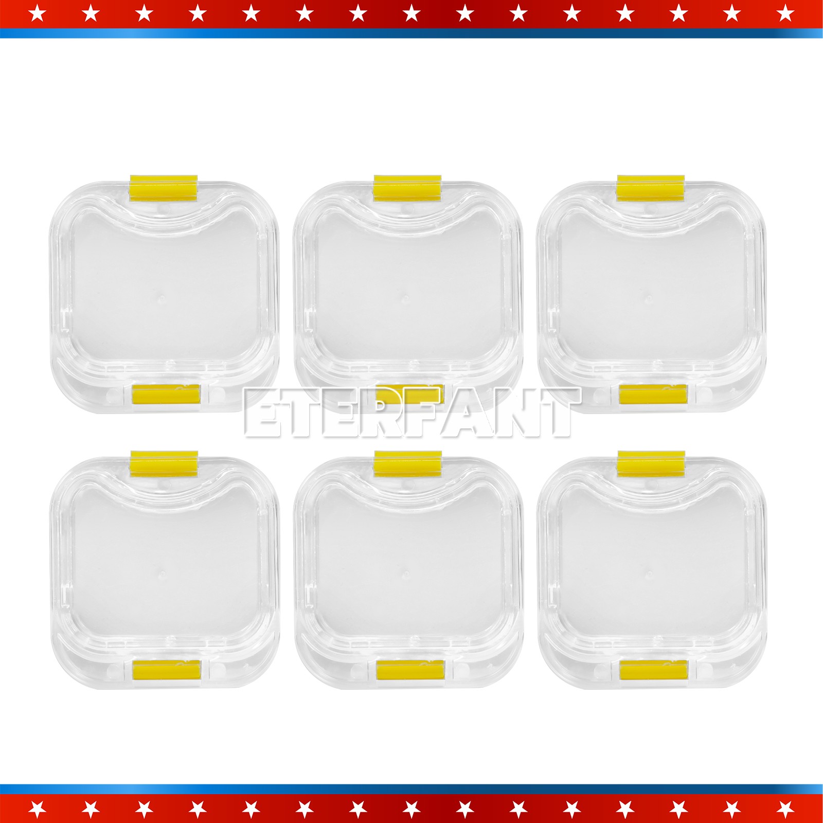 Dental Crown and Bridge Pillow Box with Membrane with Latch Storage Display Box