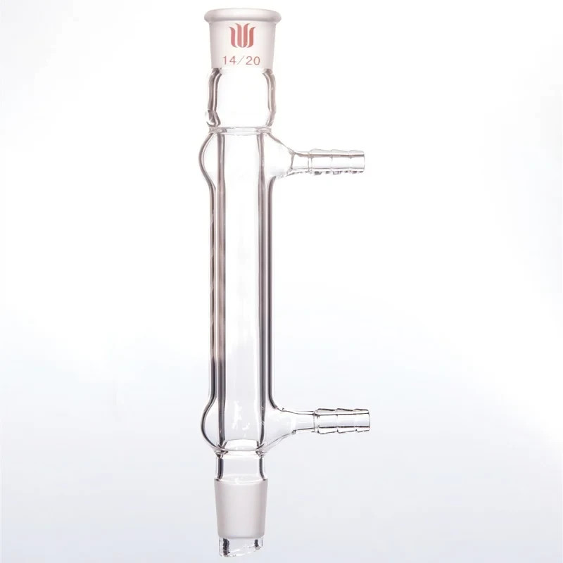 West Condenser Borosilicate Glass Straight Condenser Φ8mm/10mm for Distillation