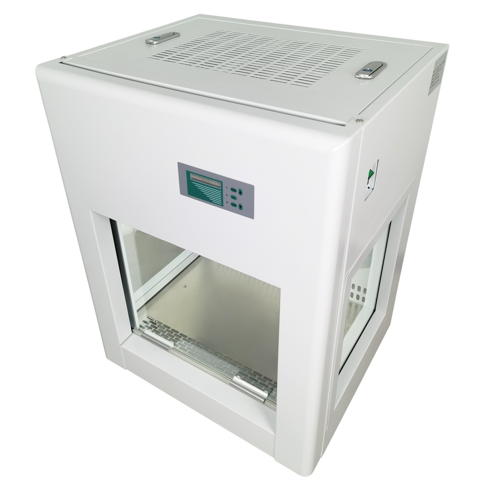 Desktop Type Mini Laboratory Purification Workbench Fume Hood LED 110V