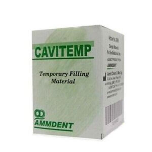 2 X AmmdentCavitemp Dental Temporary Filling Material 30 gram