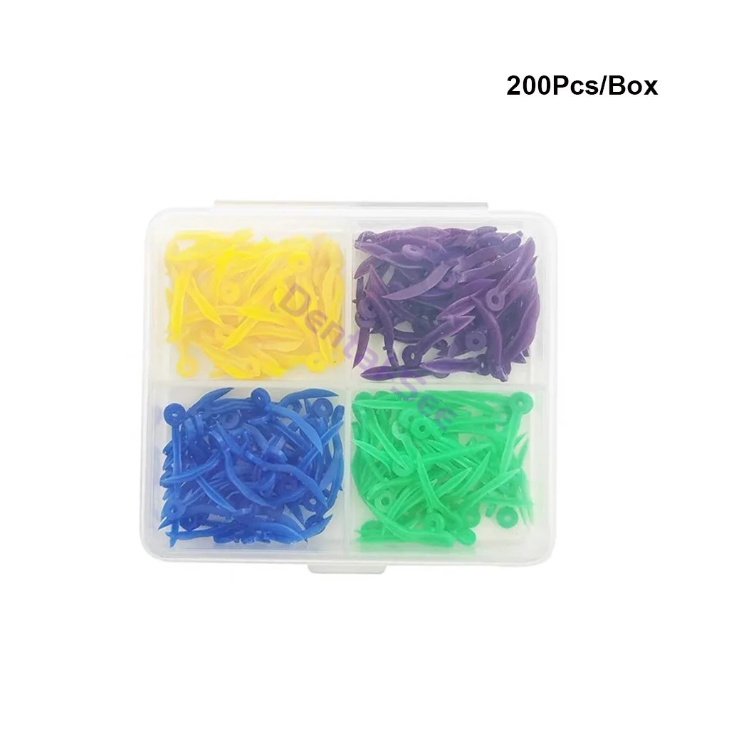 Dental Plastic Wave Shape Dental Wedges Teeth Wedge Tooth Gap Disposable