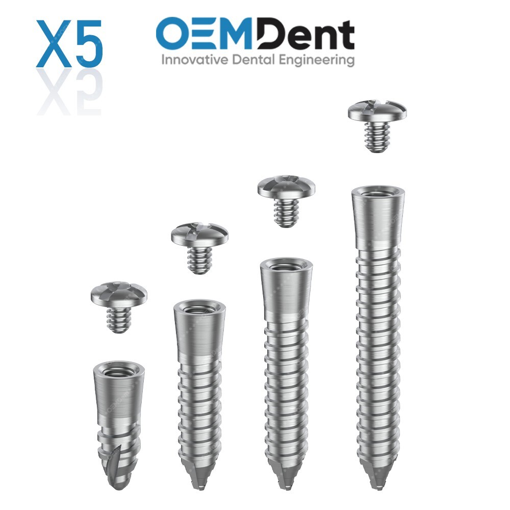 X5 GBR Locking System Tenting Dental Anchor Fixation Screw Titanium Full Thread