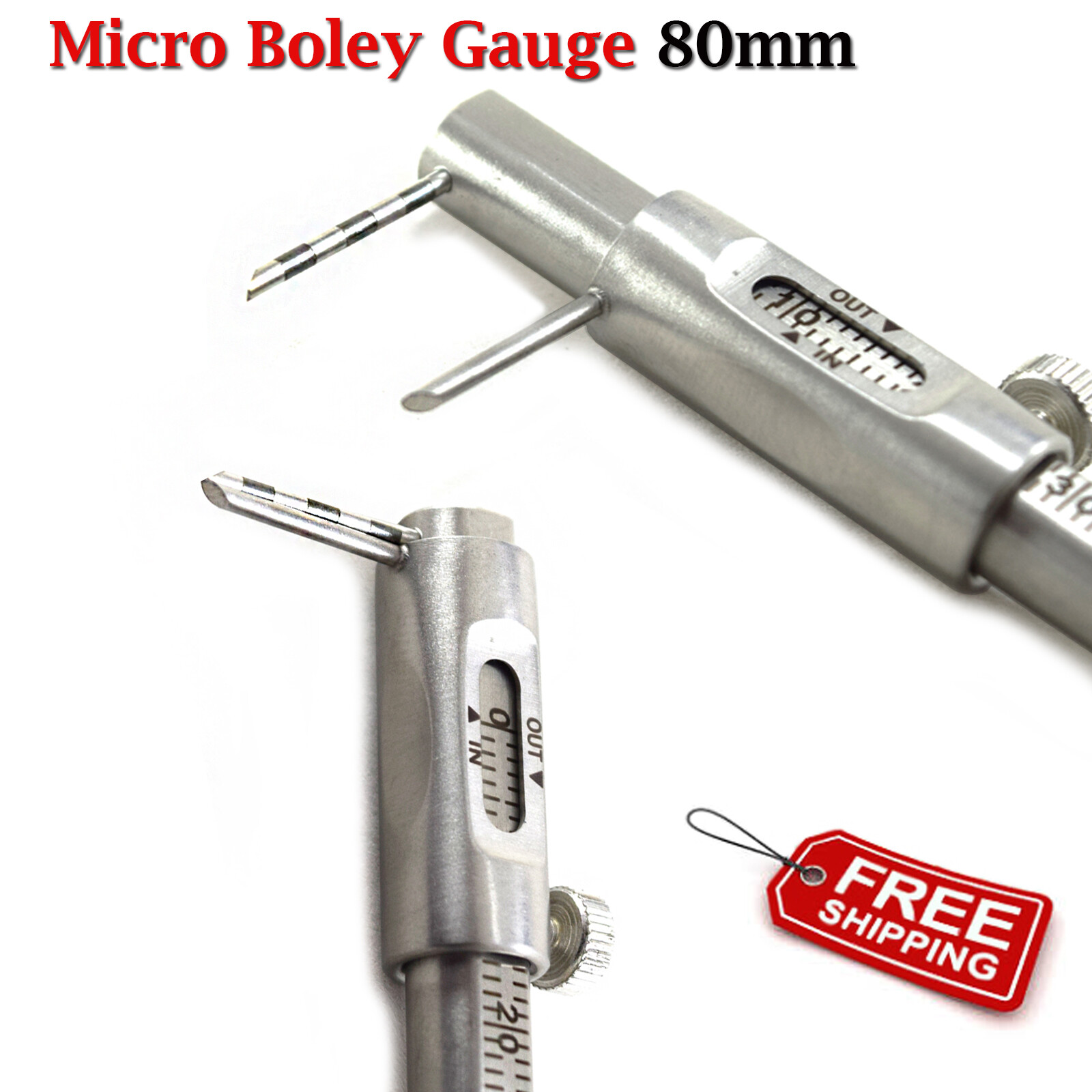Micro Boley Measurement Gauge Thickness Vernier Caliper Restorative Lab
